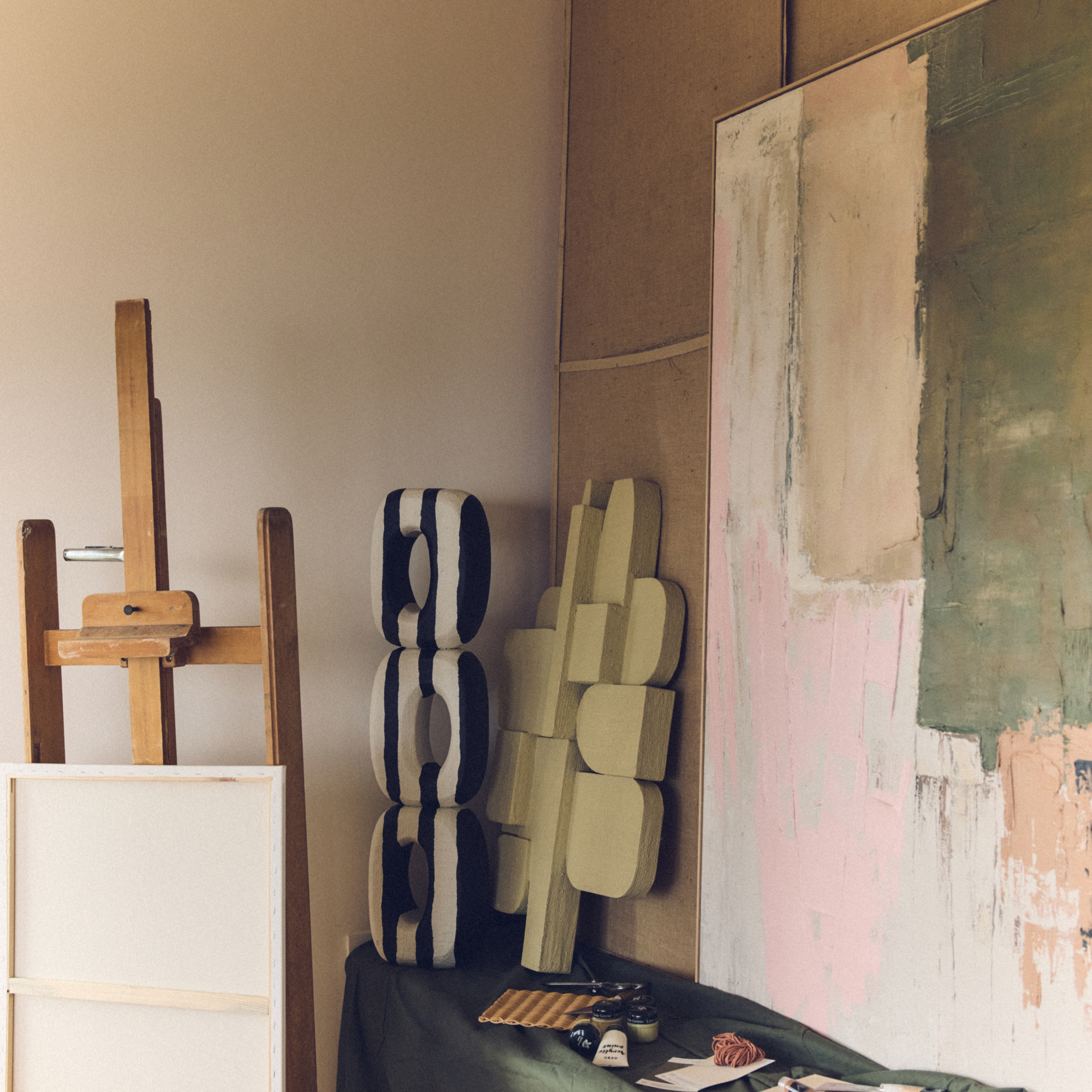 HKliving Schilderij Nomad 123x163 cm