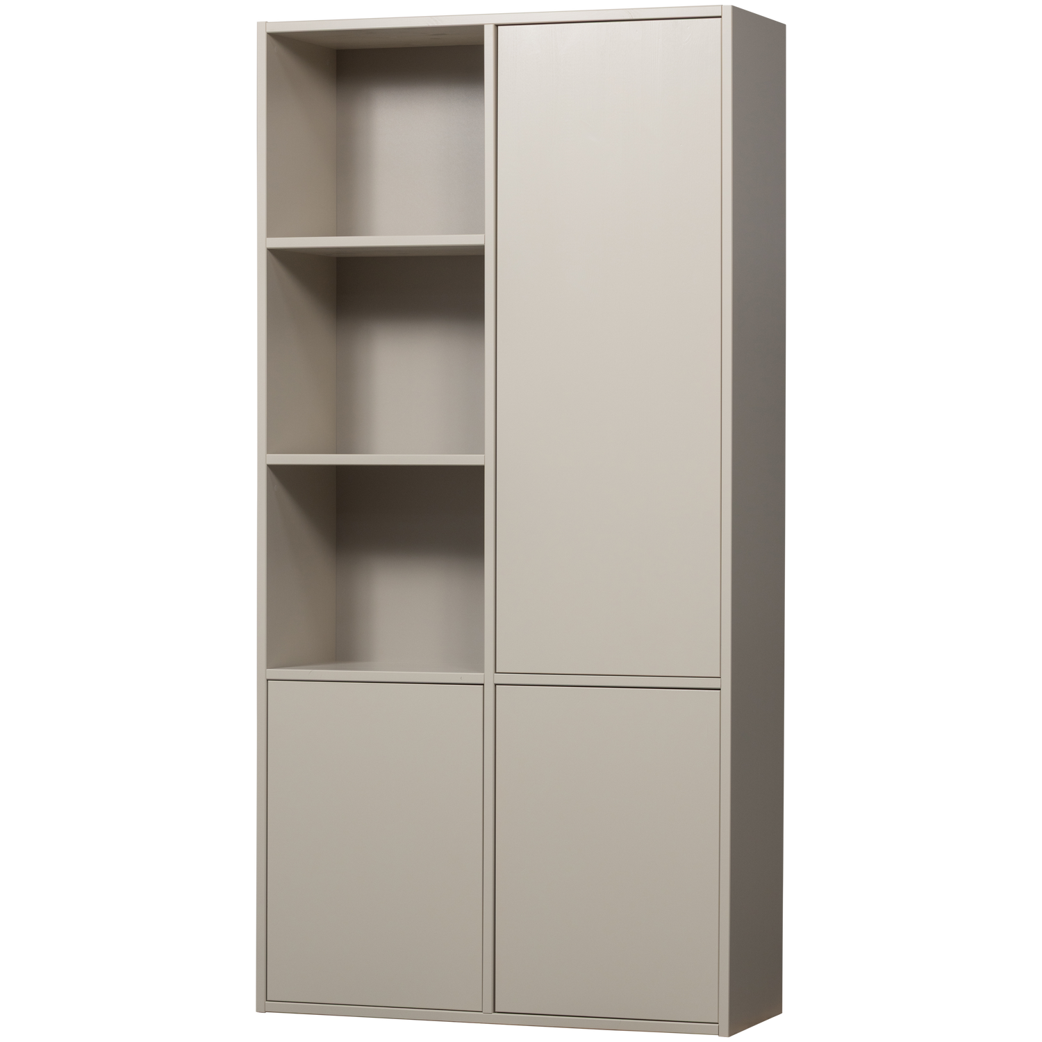 Meggy opbergkast rechts 108 cm grenen middenbruin [fsc]