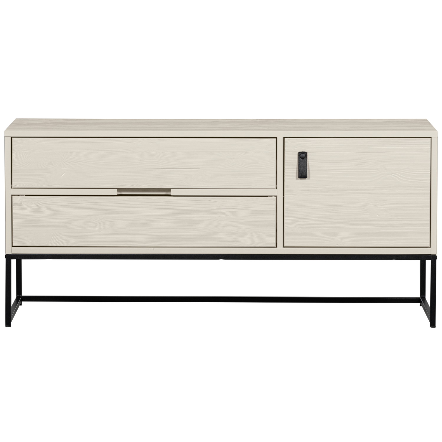 Silas tv meubel 120 cm grenen dust [fsc]