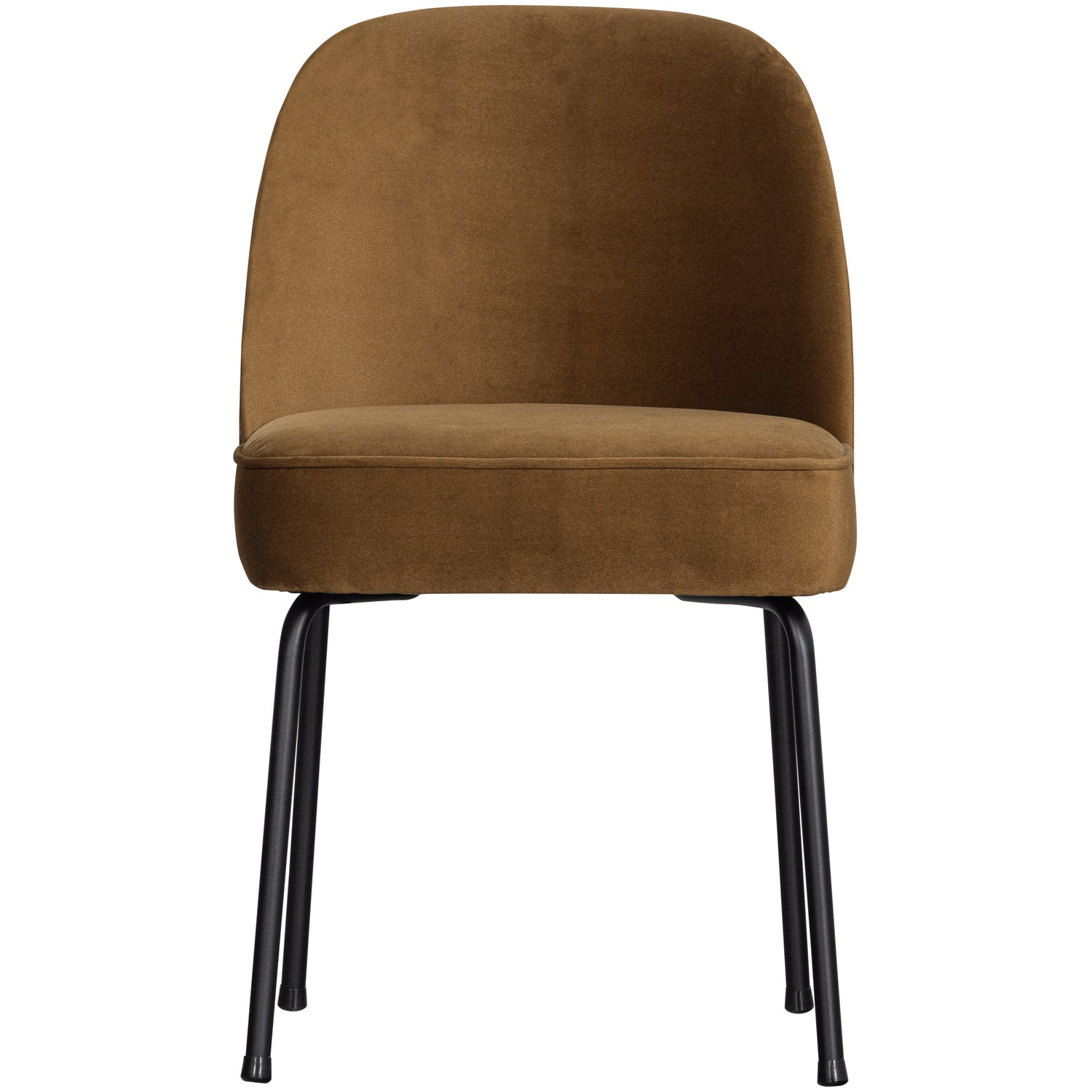 Vogue eetkamerstoel structure velvet brass