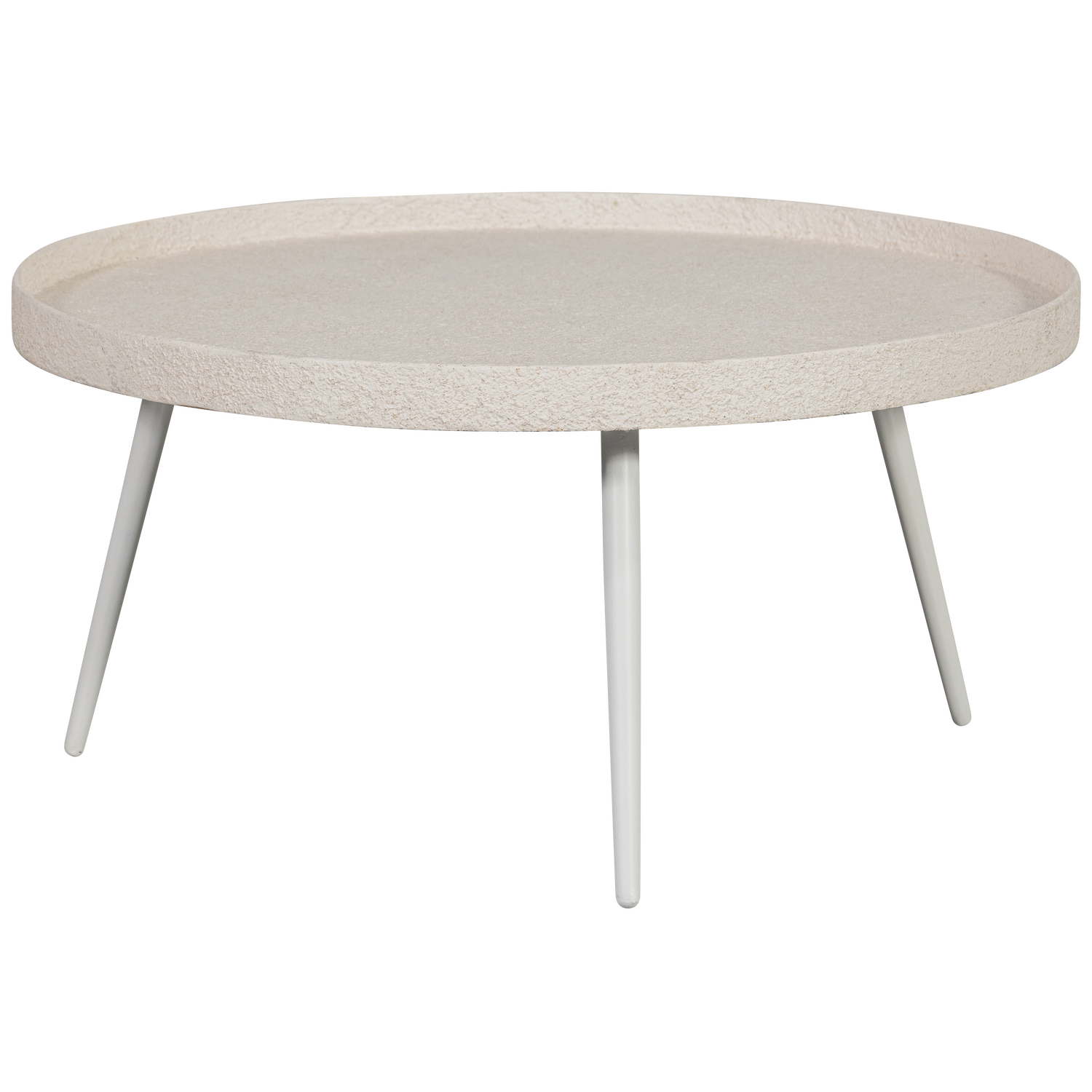Bounds bijzettafel xl hout/metaal naturel 40xo76 cm