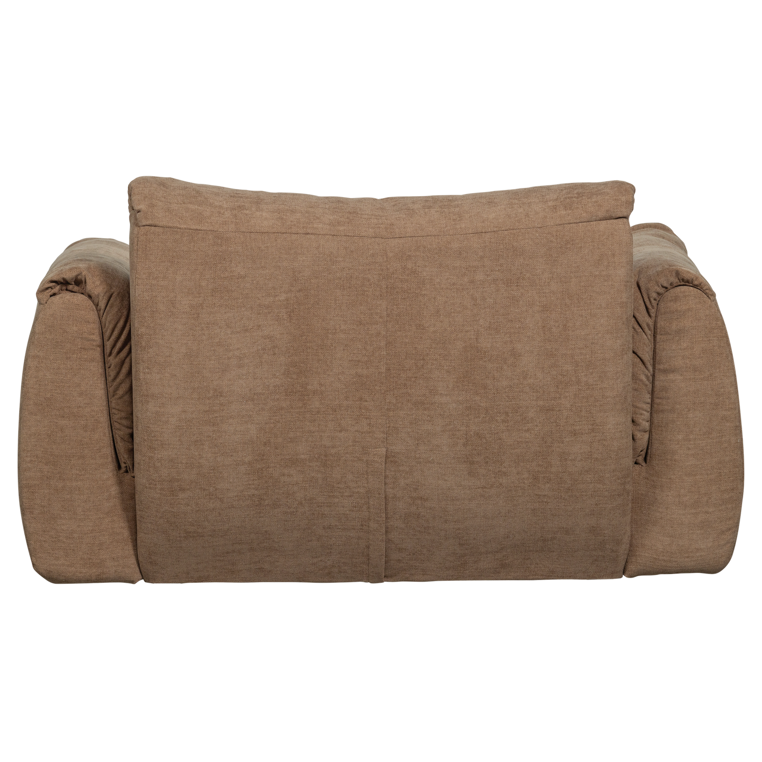 Baggy loveseat geweven chenille bruin