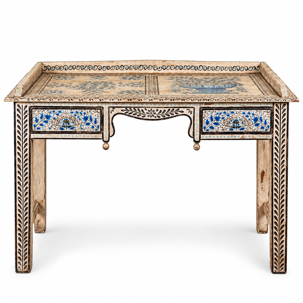 Bureau Pranay Handbeschilderd