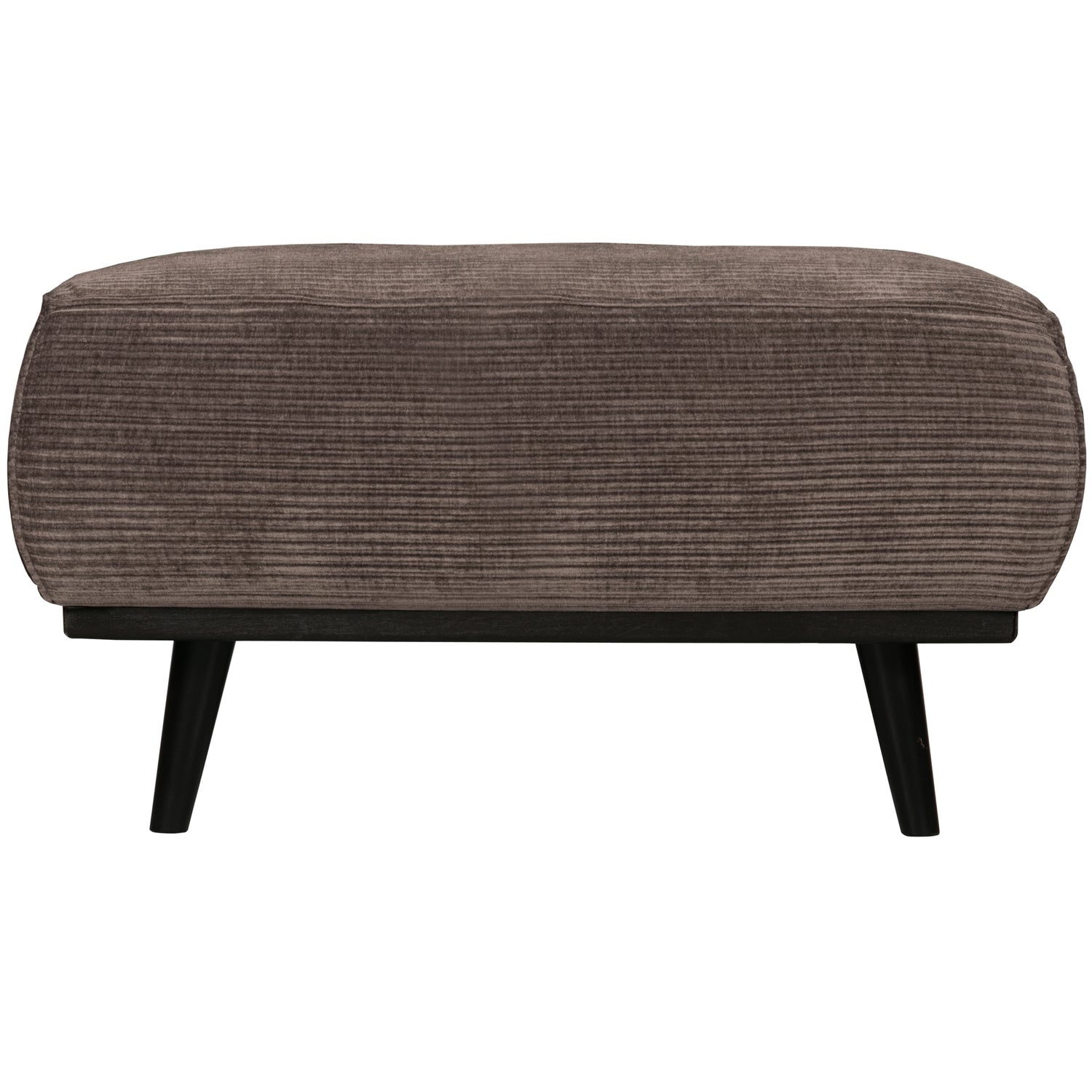Statement hocker lichtbruin melange