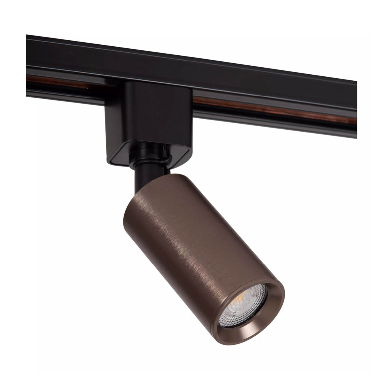 Track Railsysteem - Ritmo Railspot zwart en koffie