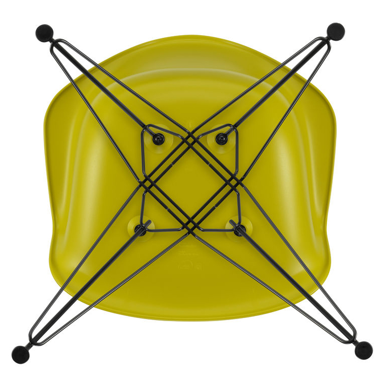 Vitra Eetkamerstoel DAR RE zwart