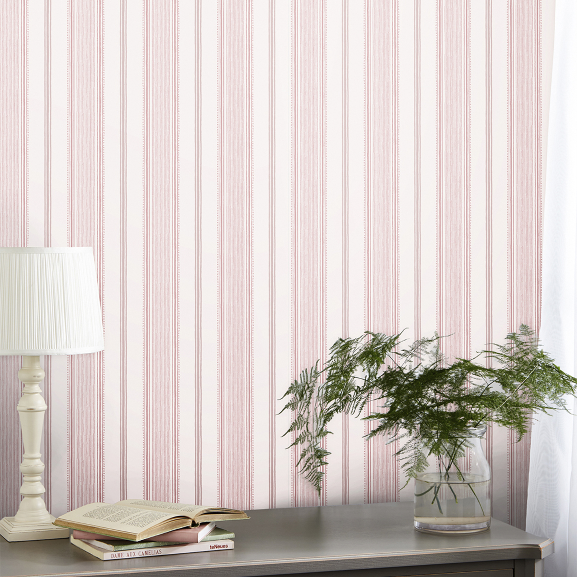 Behang Laura Ashley Heacham Stripe