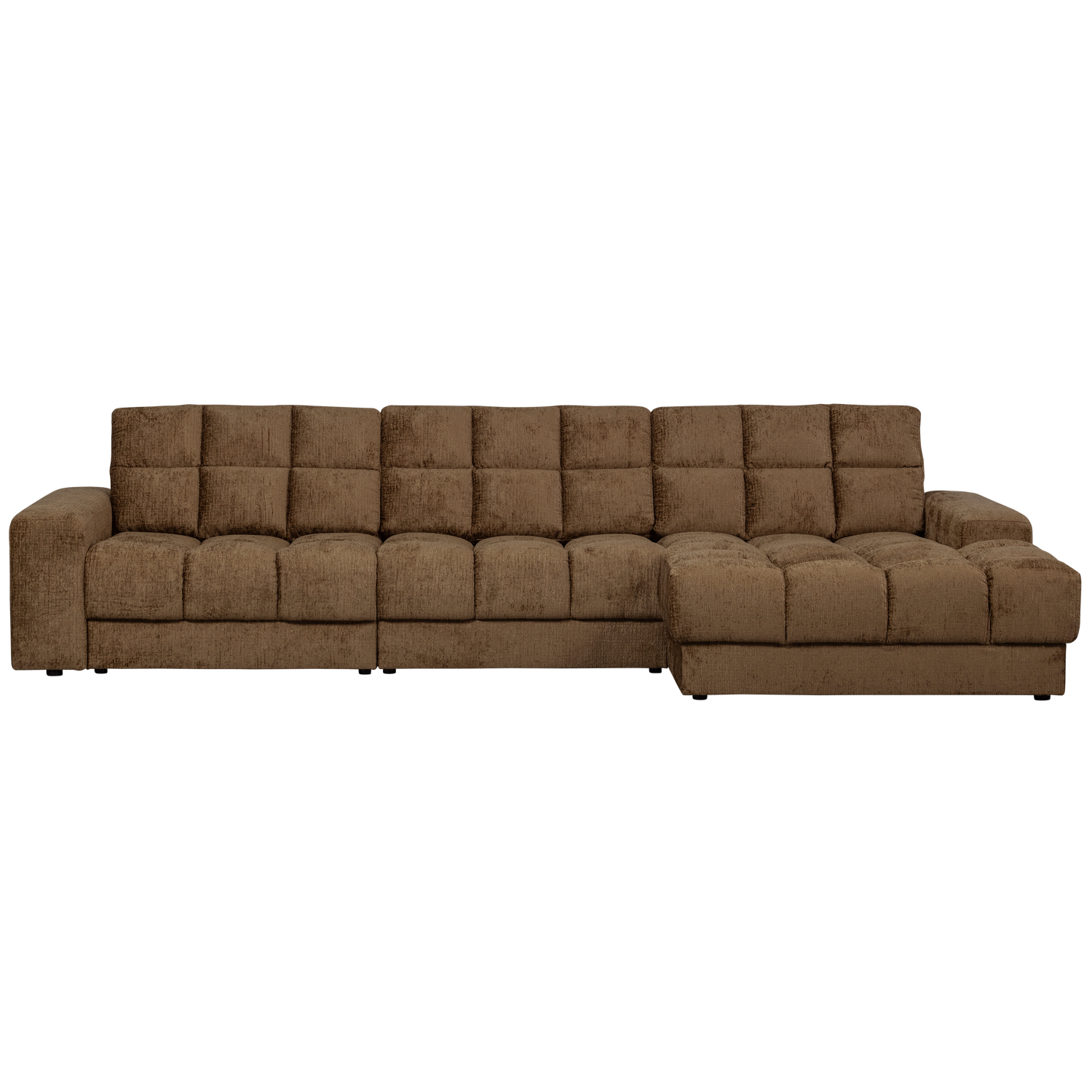 Second date chaise longue rechts ribstof terrazzo
