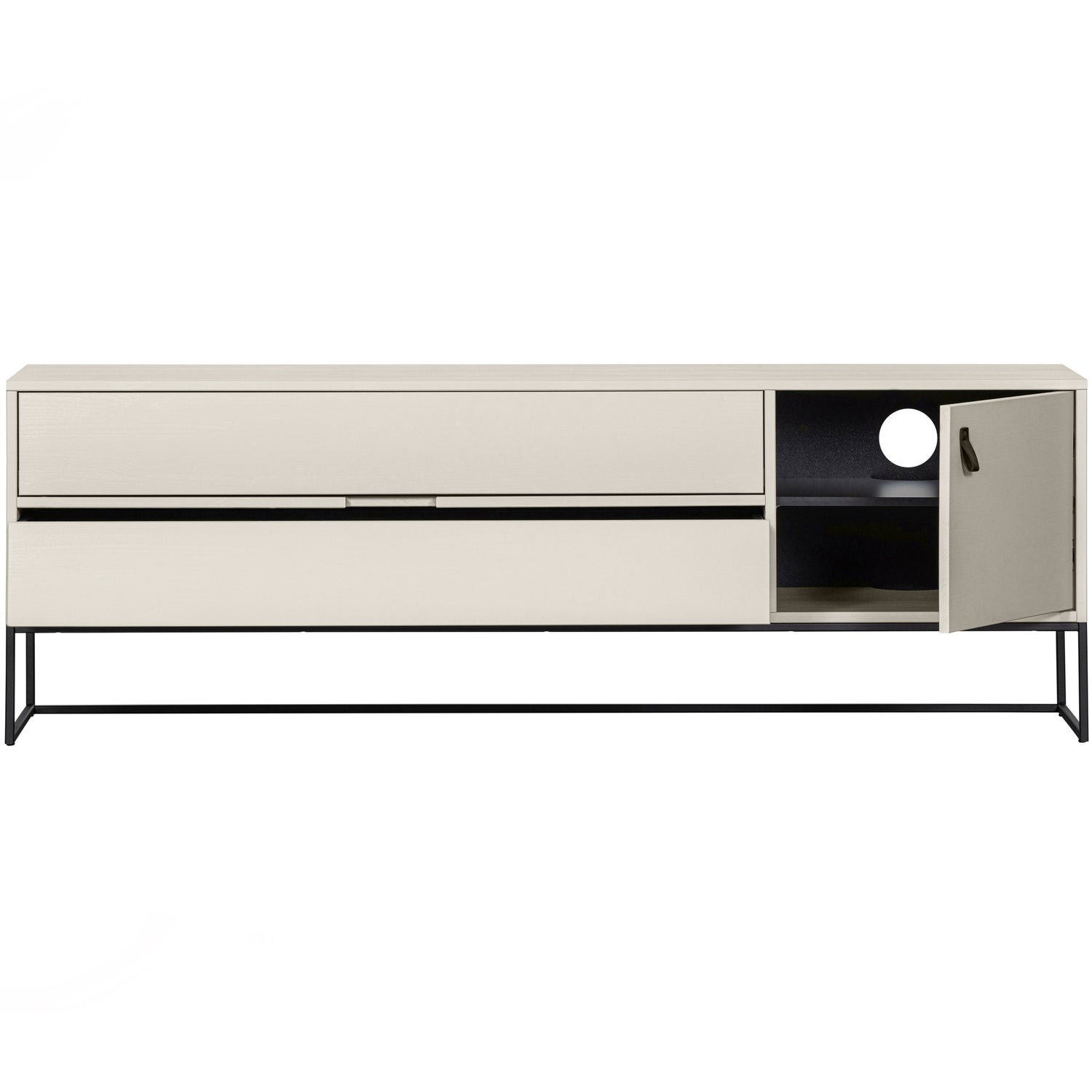 Silas tv meubel 180 cm eiken decor [fsc]