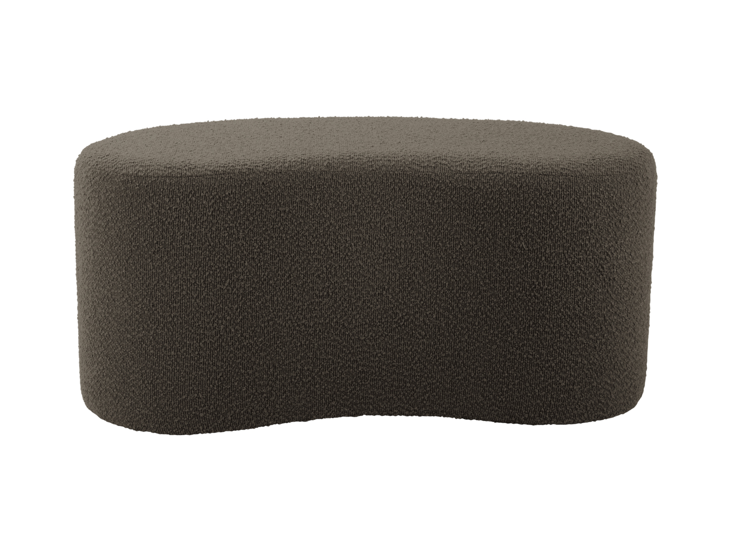 Pouf Ada wave bouclé