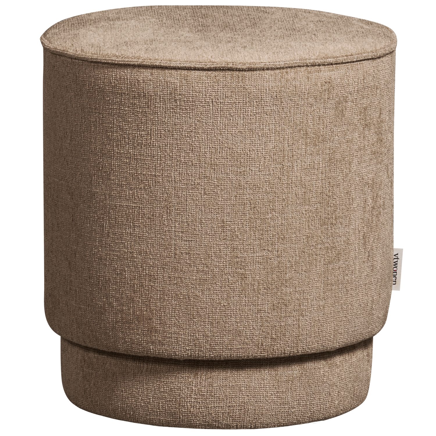 Pearl poef naturel melange