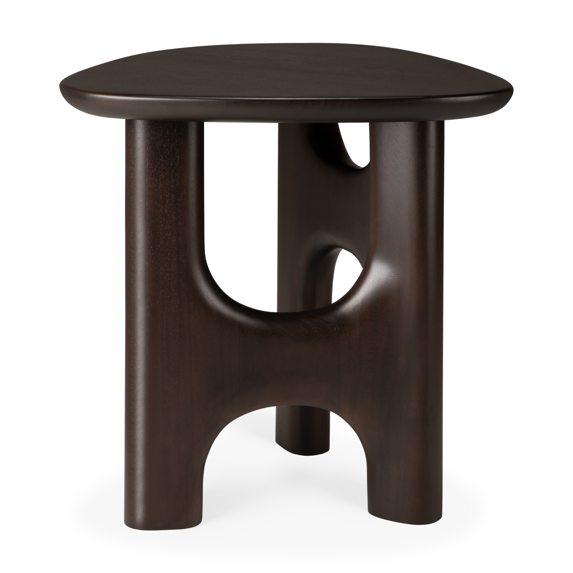 Flow bijzettafel - mahonie rose brown