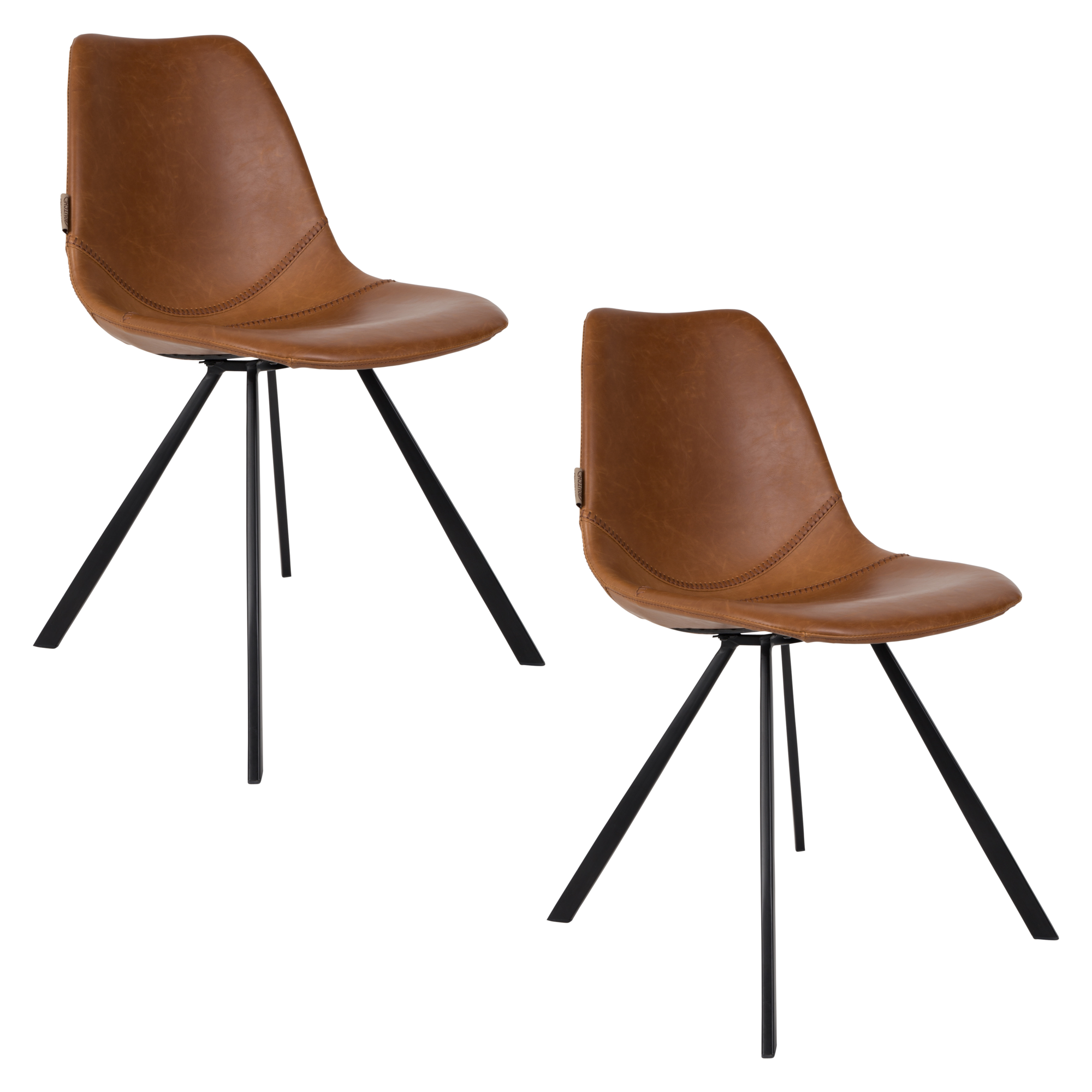 Dutchbone Franky Eetkamerstoel - Set van 2