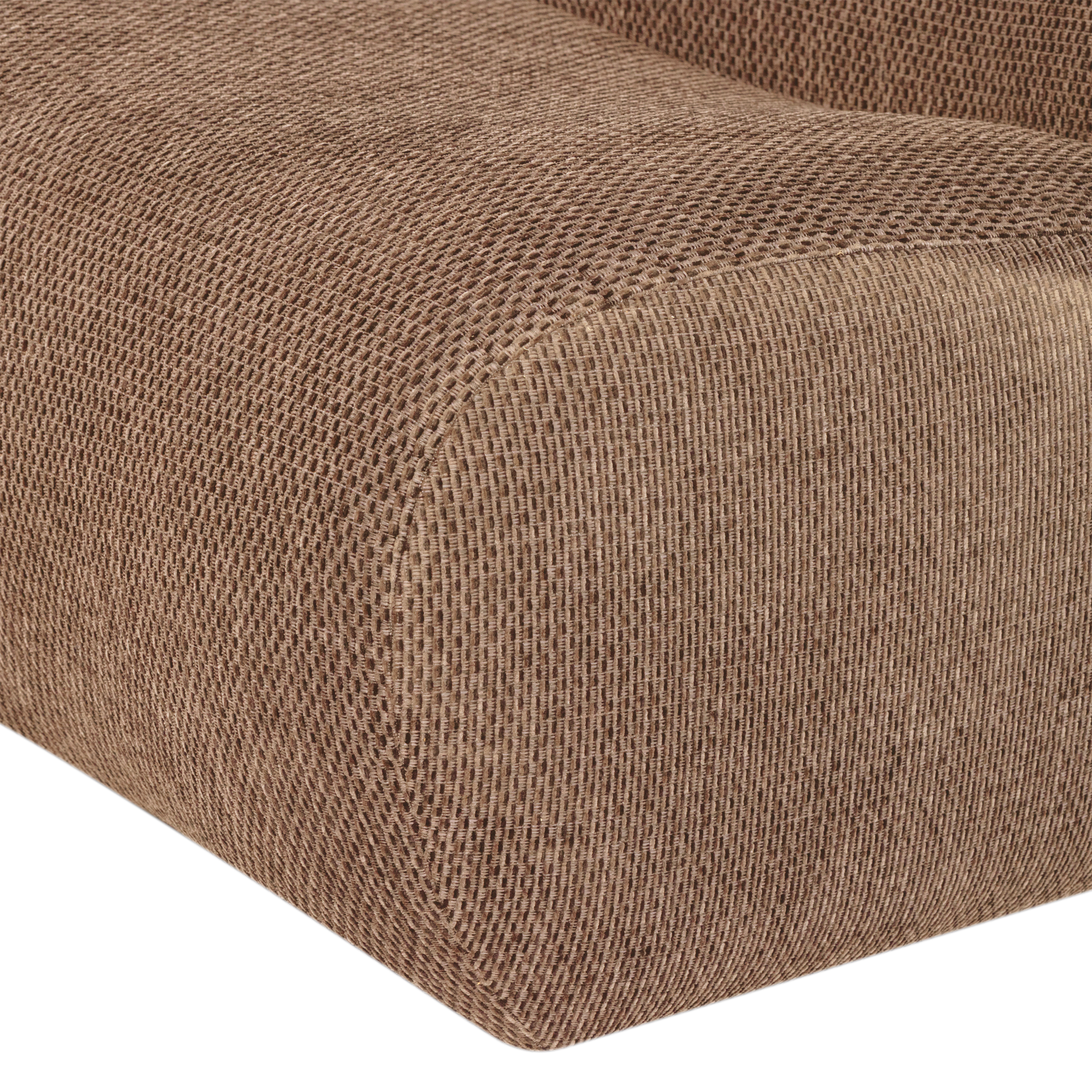 Nomu fauteuil grove chenille lichtbruin [fsc]