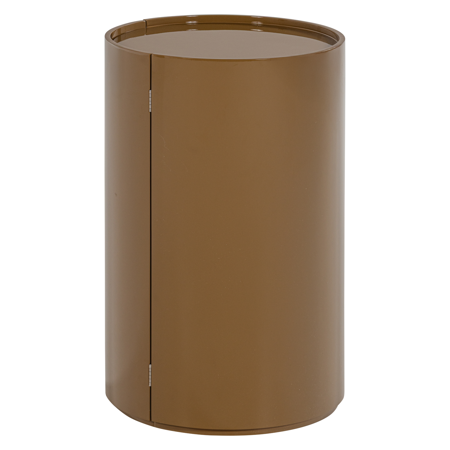 Sera ronde kast 72xo45 cm hout hoogglans honinggeel [fsc]