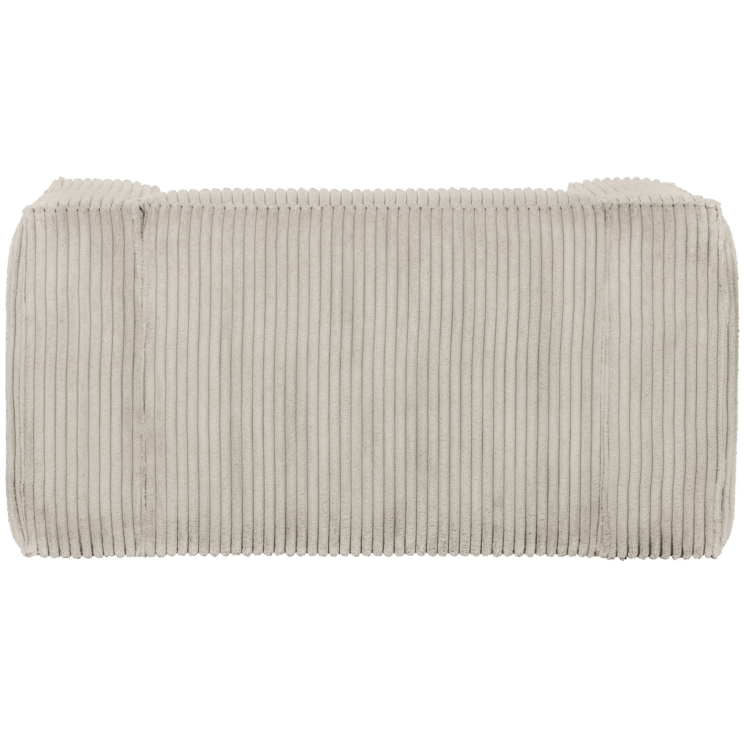 Bean fauteuil chenille velvet naturel
