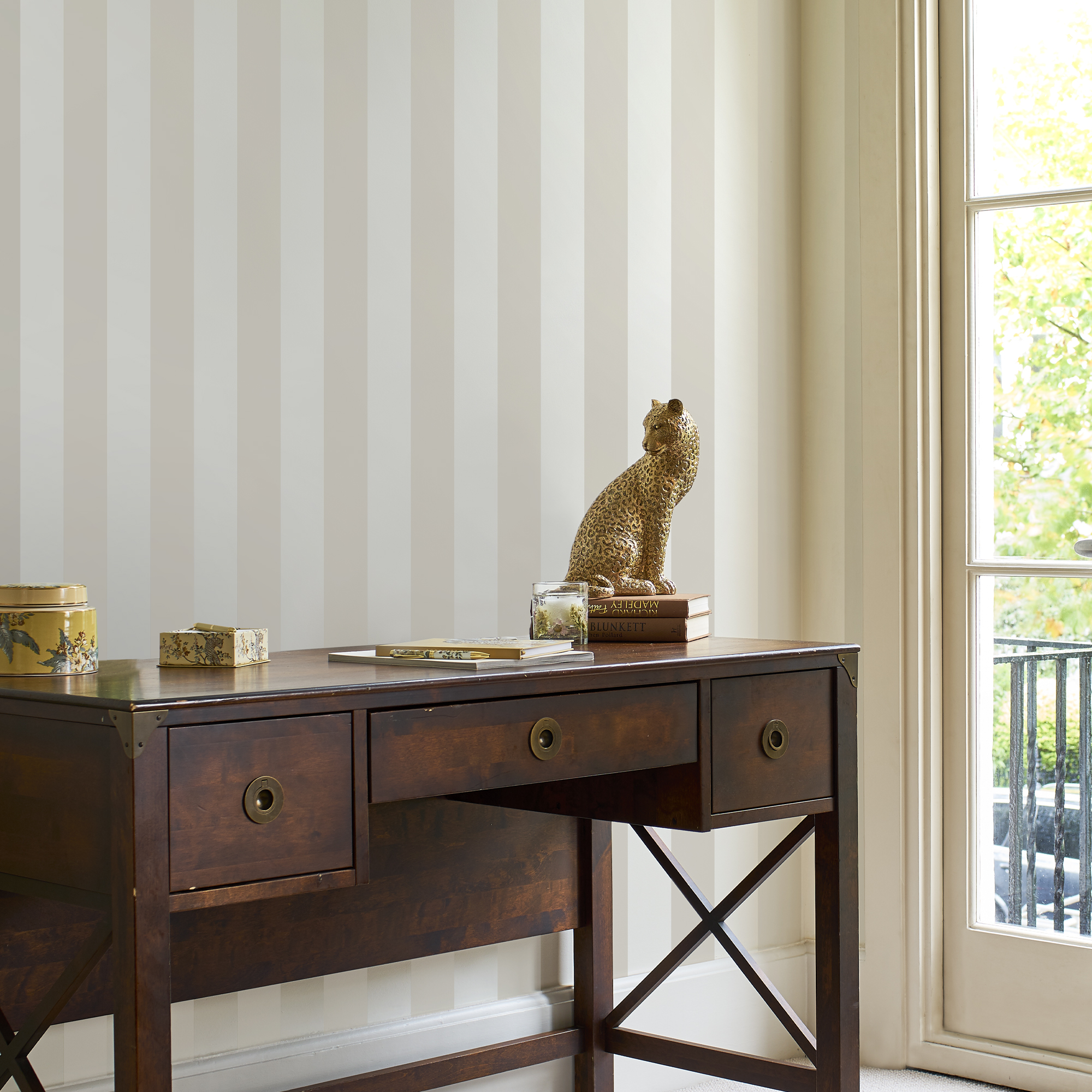 Behang Laura Ashley Lille Stripe