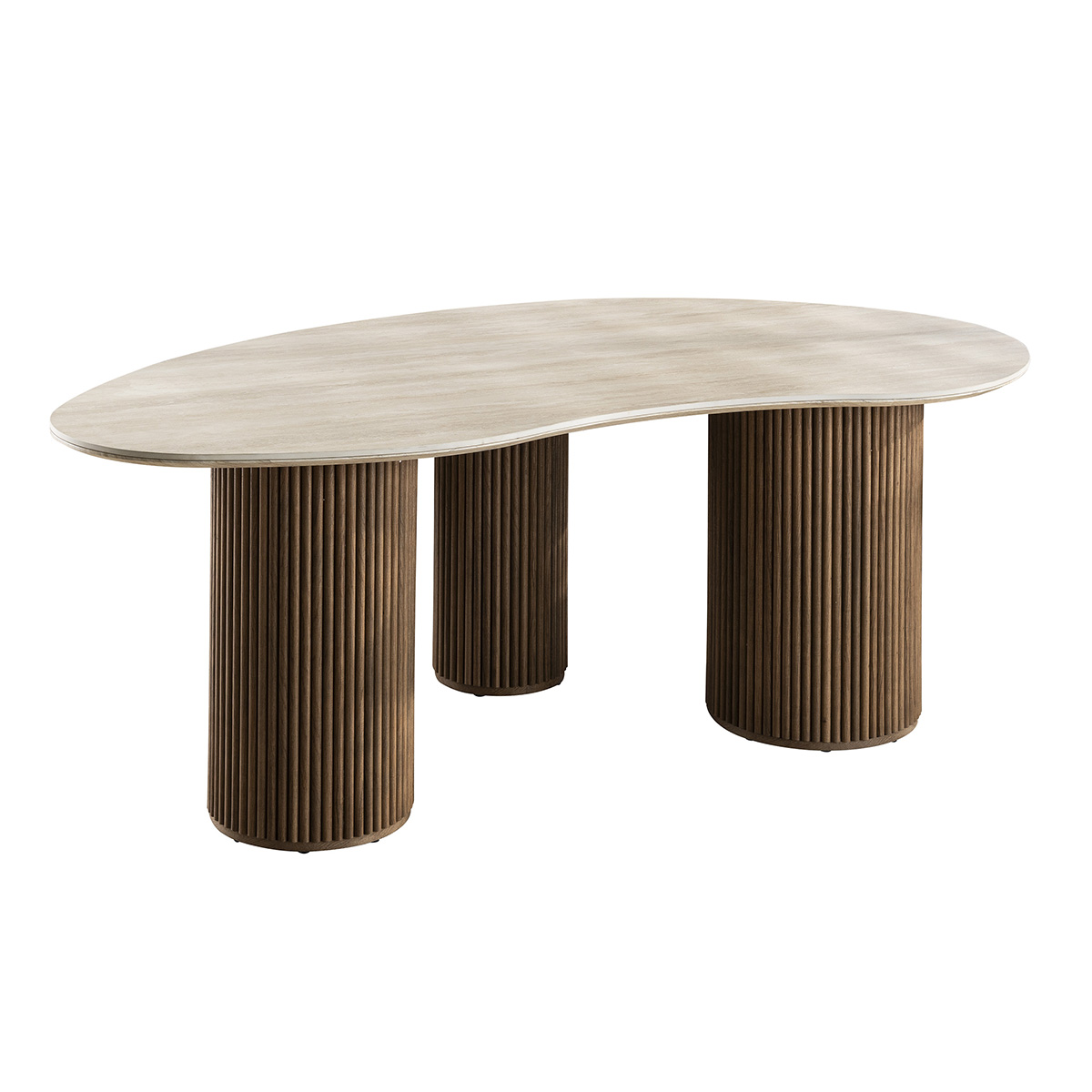 Eettafel Organisch Limestone