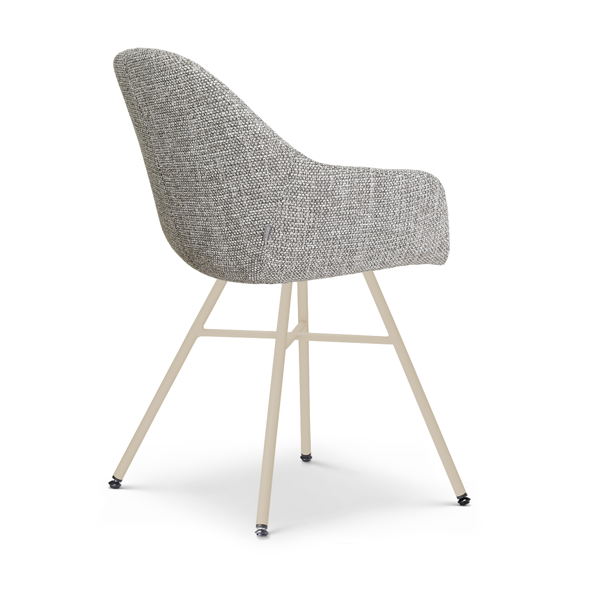 Eetkamerstoel Noa-Mae beige onderstel