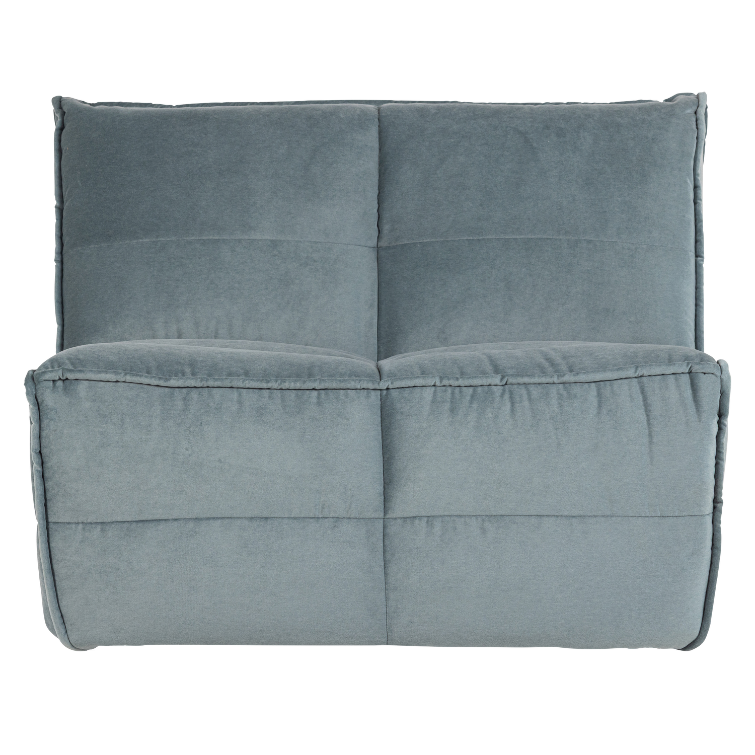 Cluster 1-zits element velvet turquoise blauw