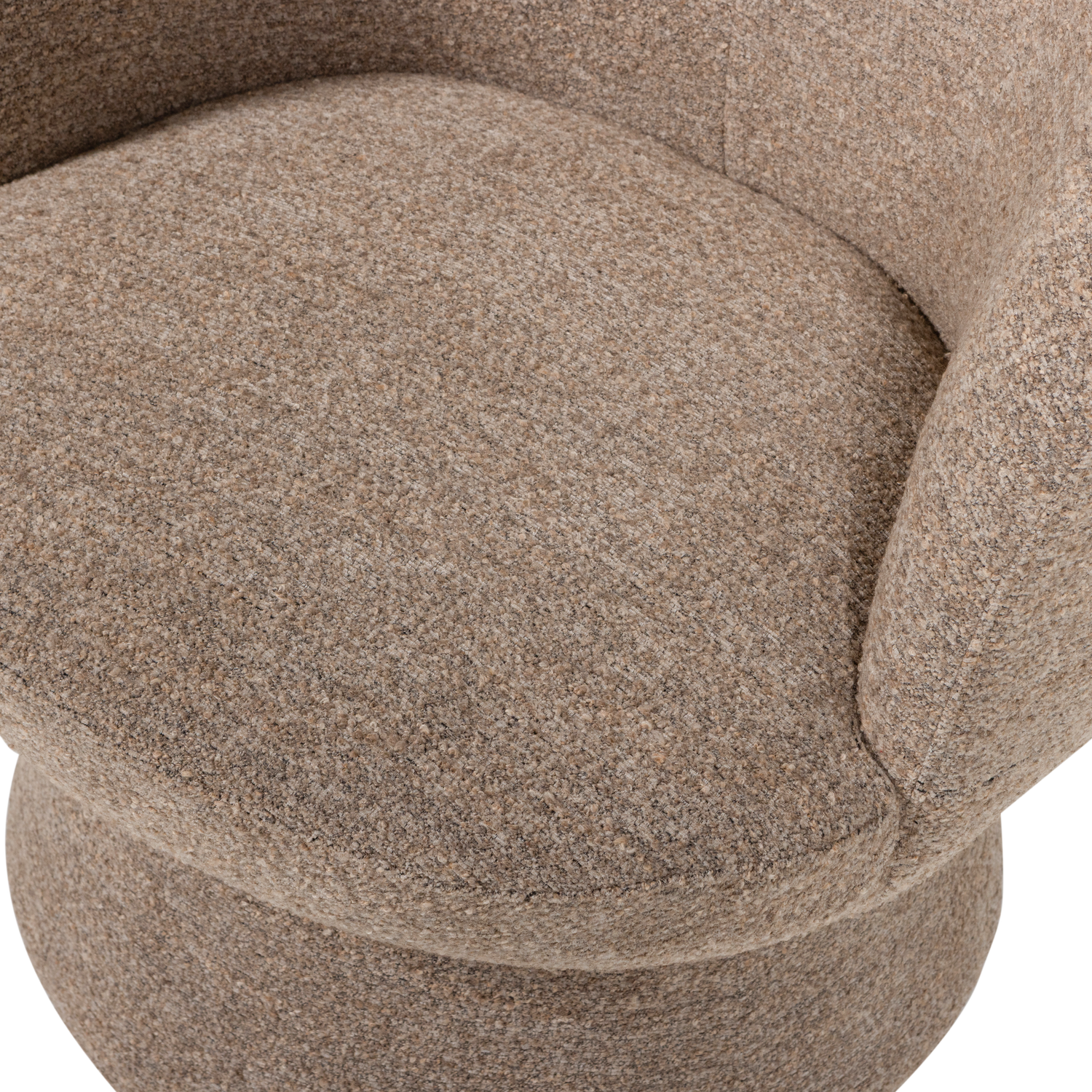 Shuffle draaifauteuil grijs melange