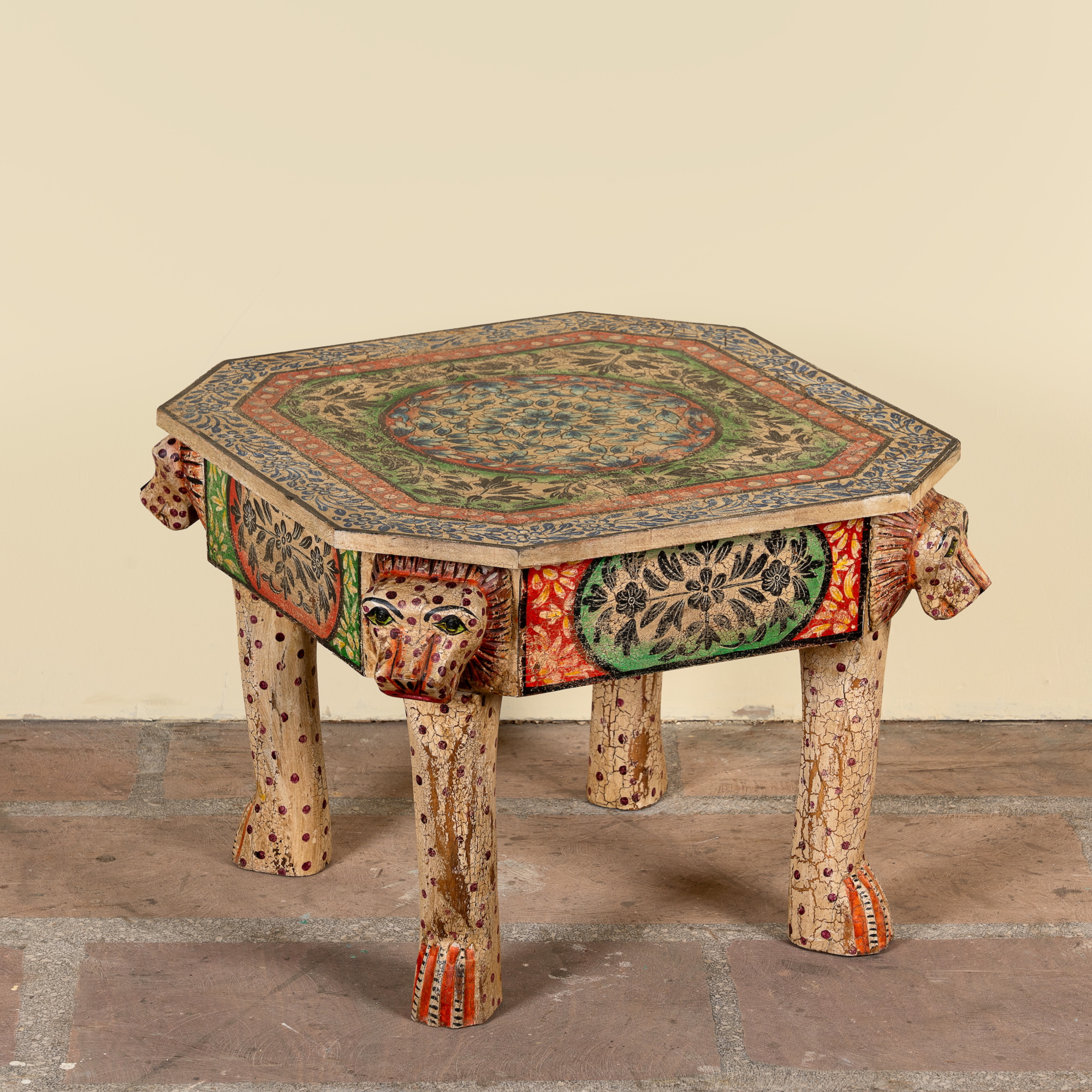 Salontafel Kaliana Handbeschilderd