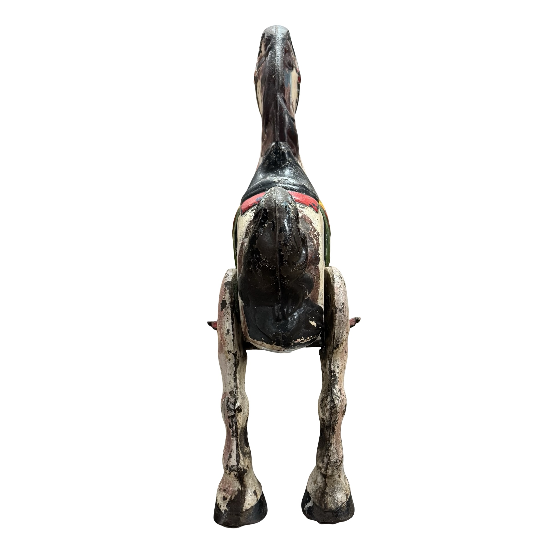 Paard ijzer mixed color uniek