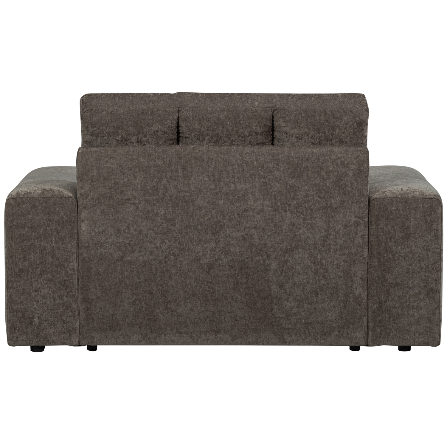 Second date loveseat velvet warmgrijs