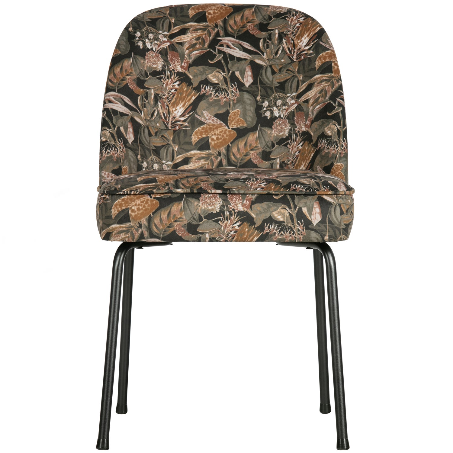 Vogue eetkamerstoel structure velvet brass