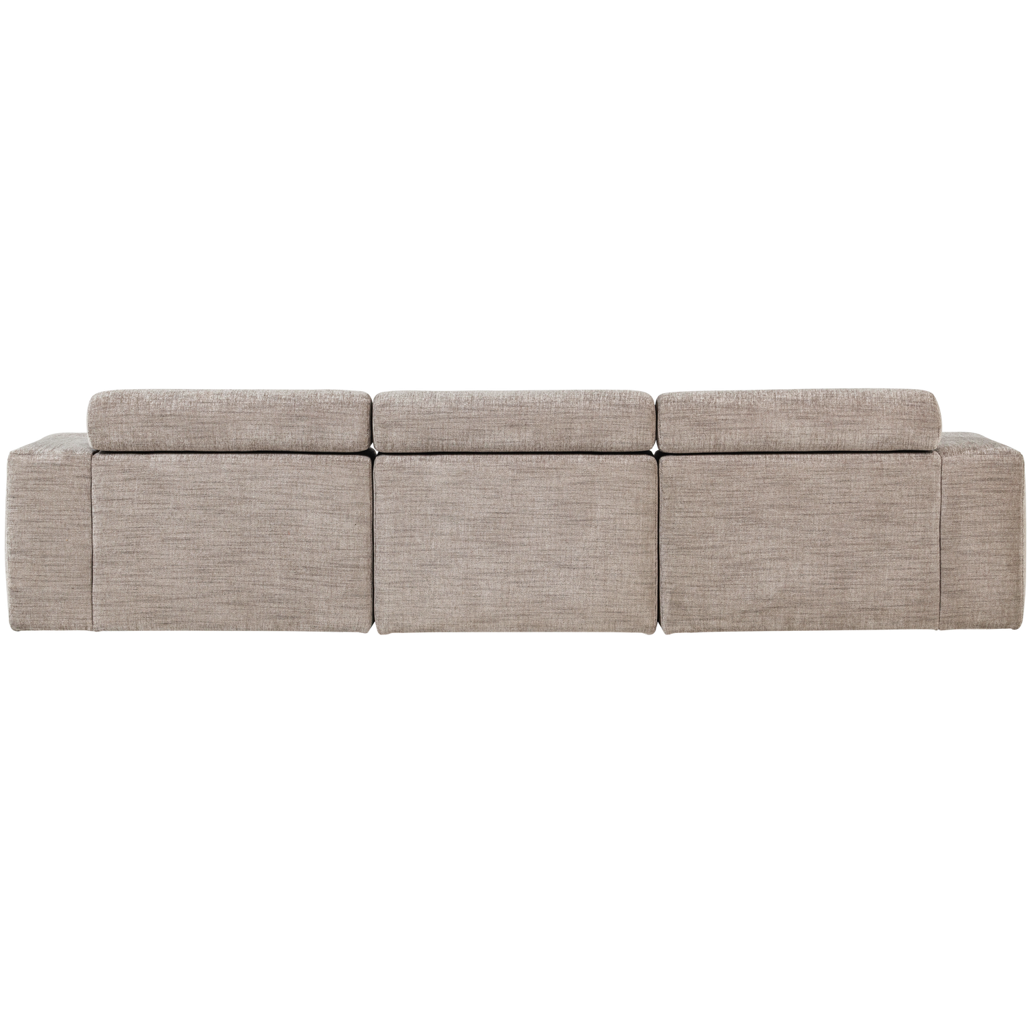 Novi chaise longue bank links oranje melange