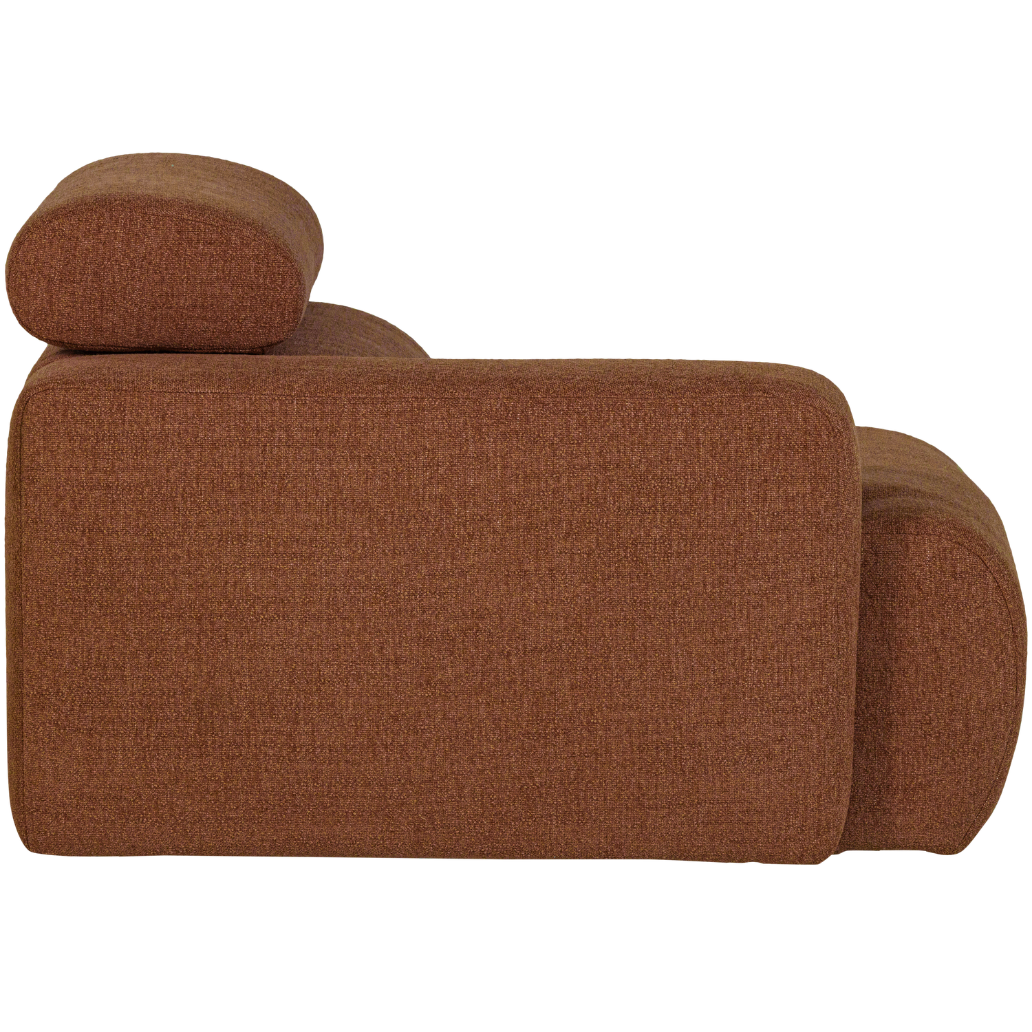 Novi 1-zits element arm links boucle karamelbruin