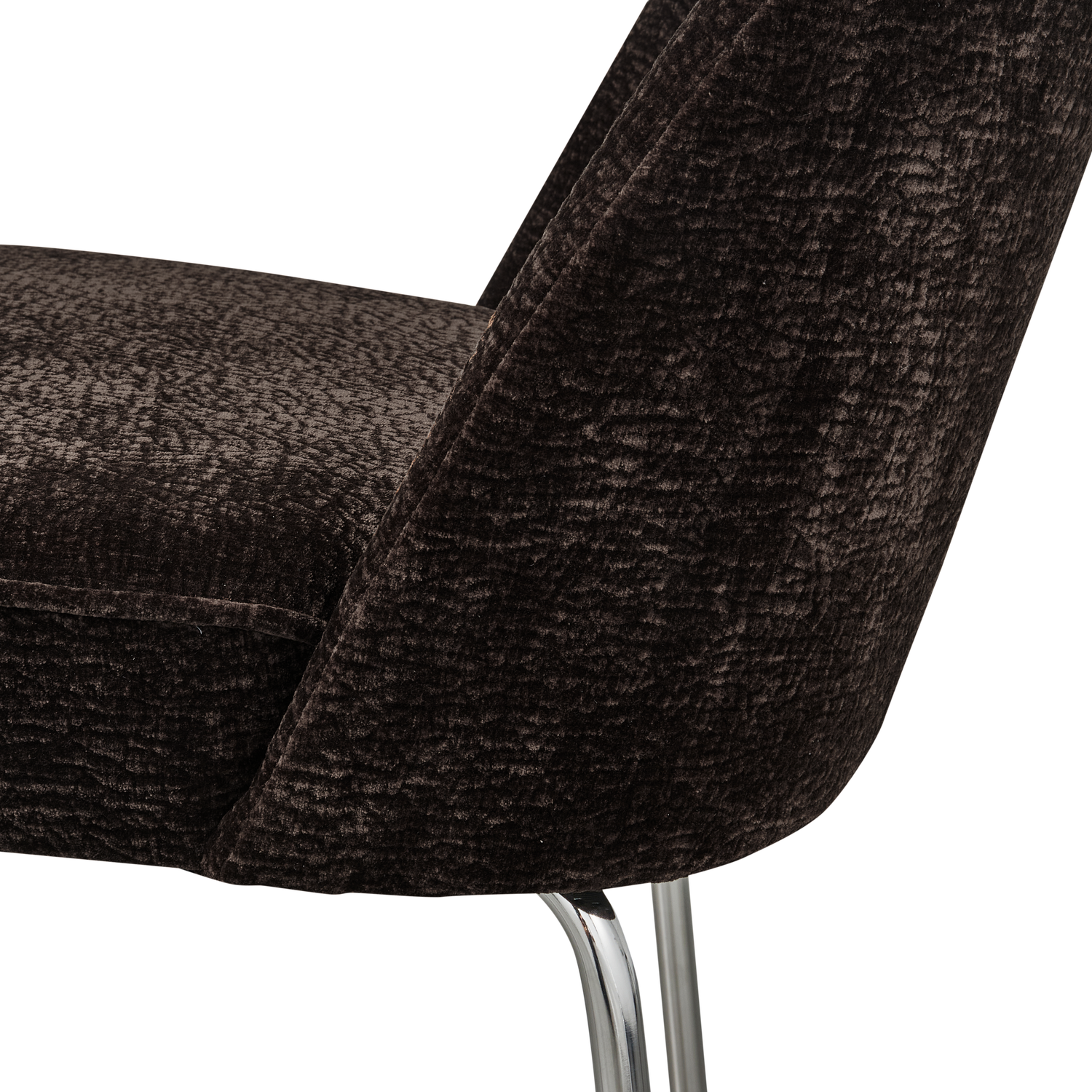 Vogue eetkamerstoel structure velvet brass