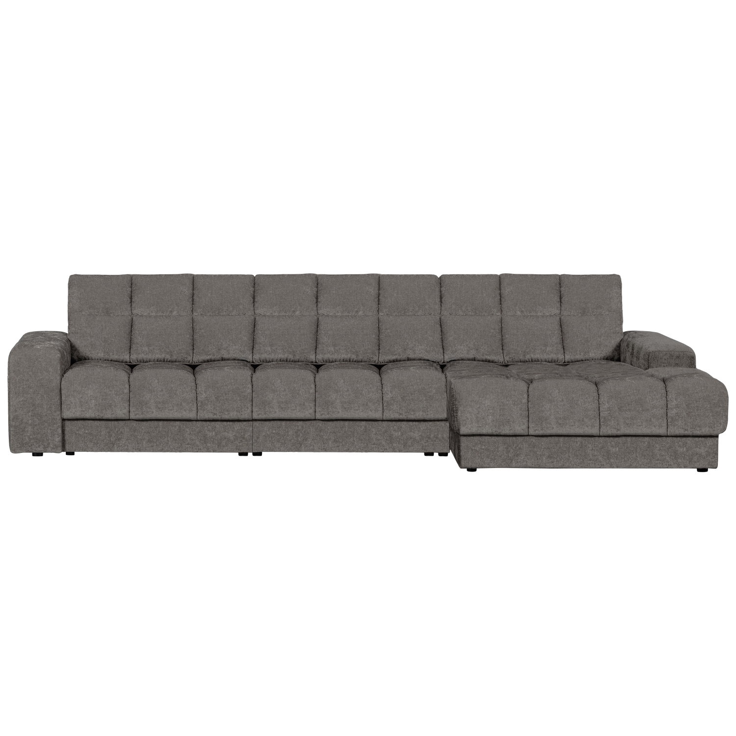 Second date chaise longue rechts ribstof terrazzo