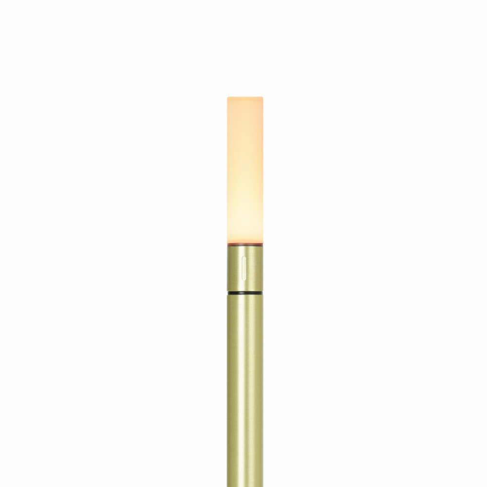 Graypants Tafellamp Wick S LED oplaadbaar messing