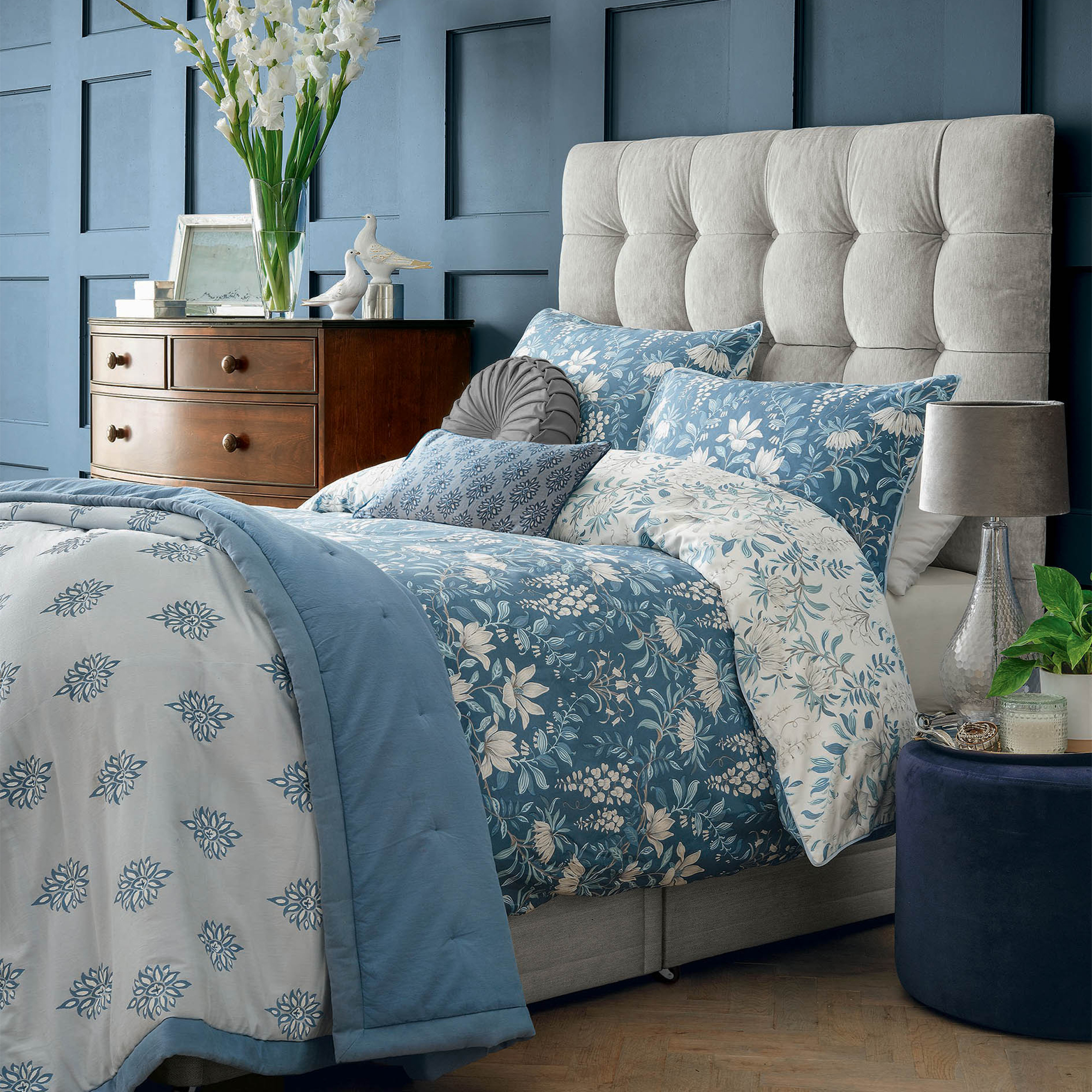 bedtextiel laura ashley parterre seaspray