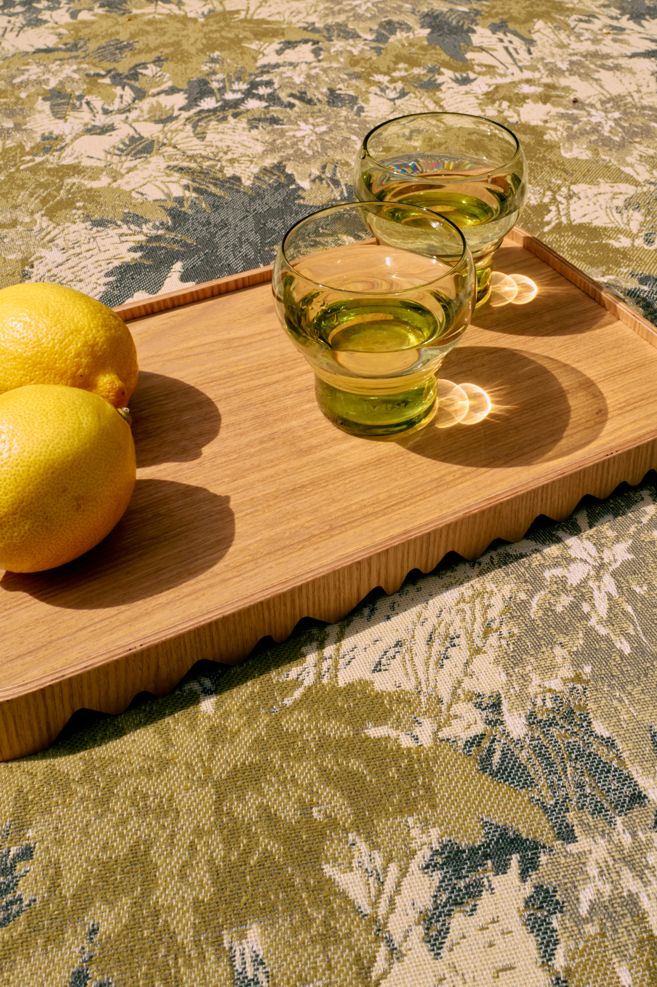 HKliving Dienblad L natural