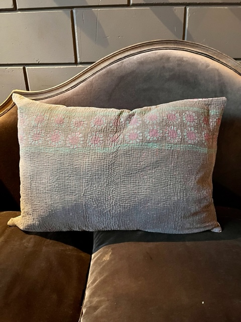 Kussen Kantha vintage 50x70 cm
