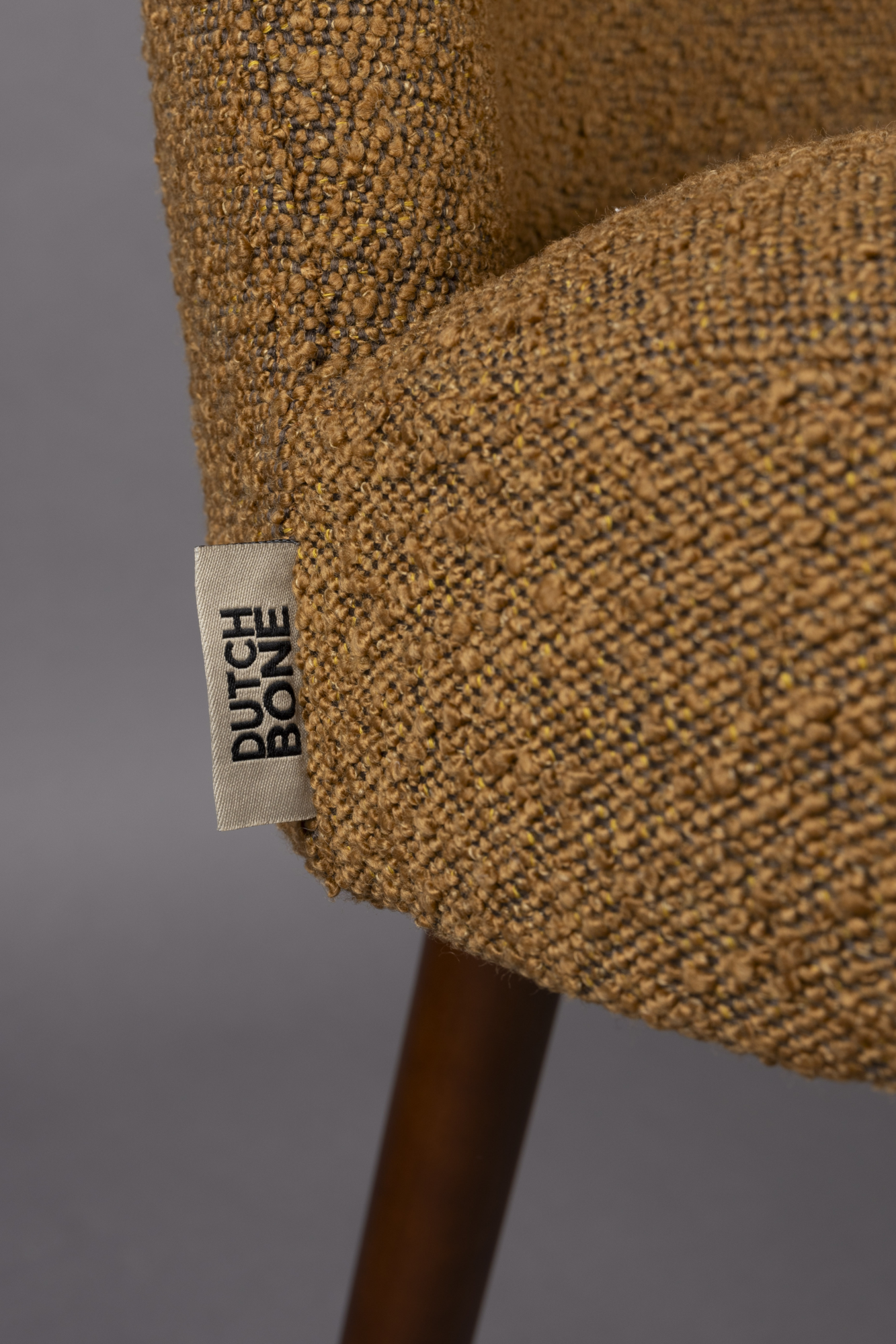 Dutchbone stoel Barbara Bouclé (set van 2)