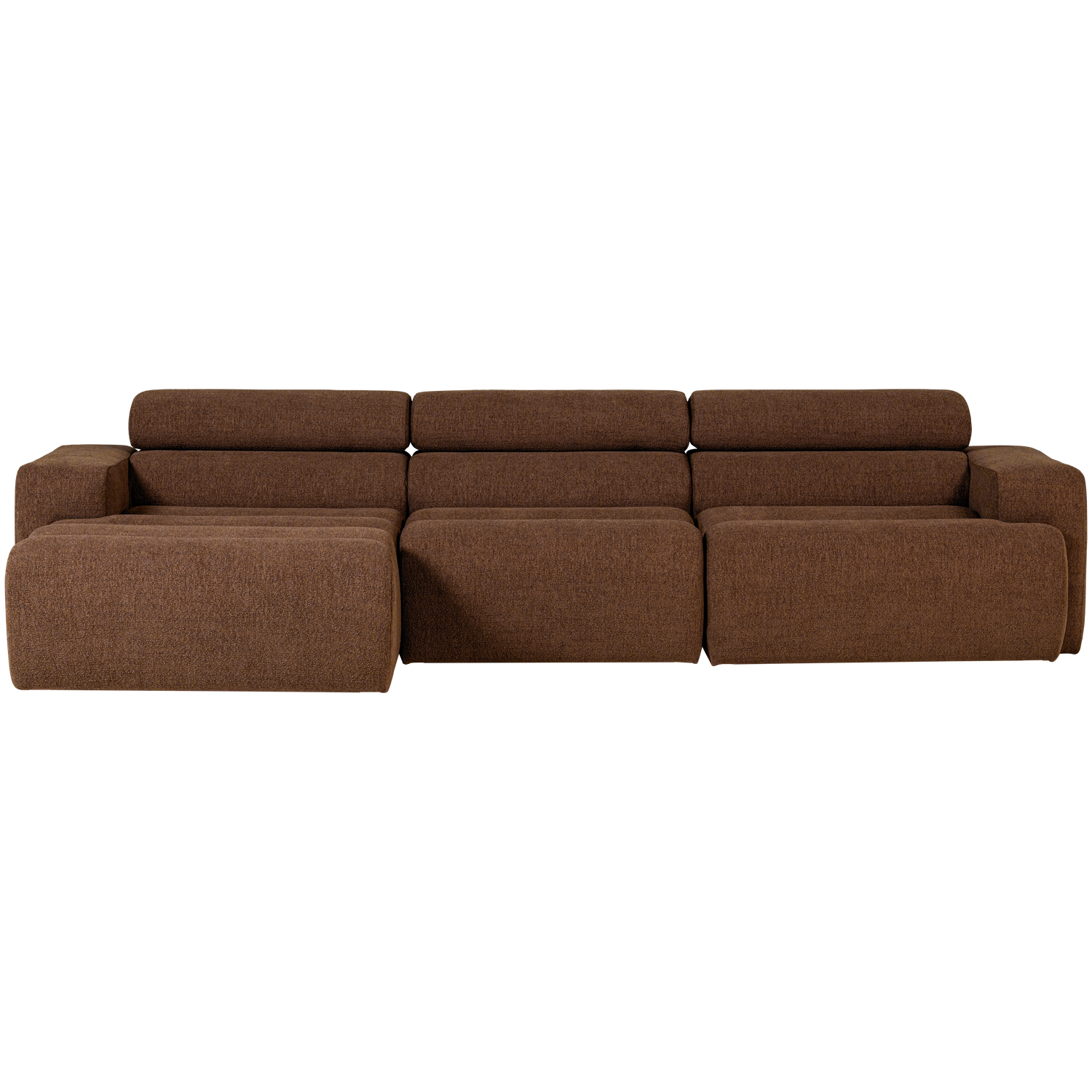 Novi chaise longue bank links oranje melange