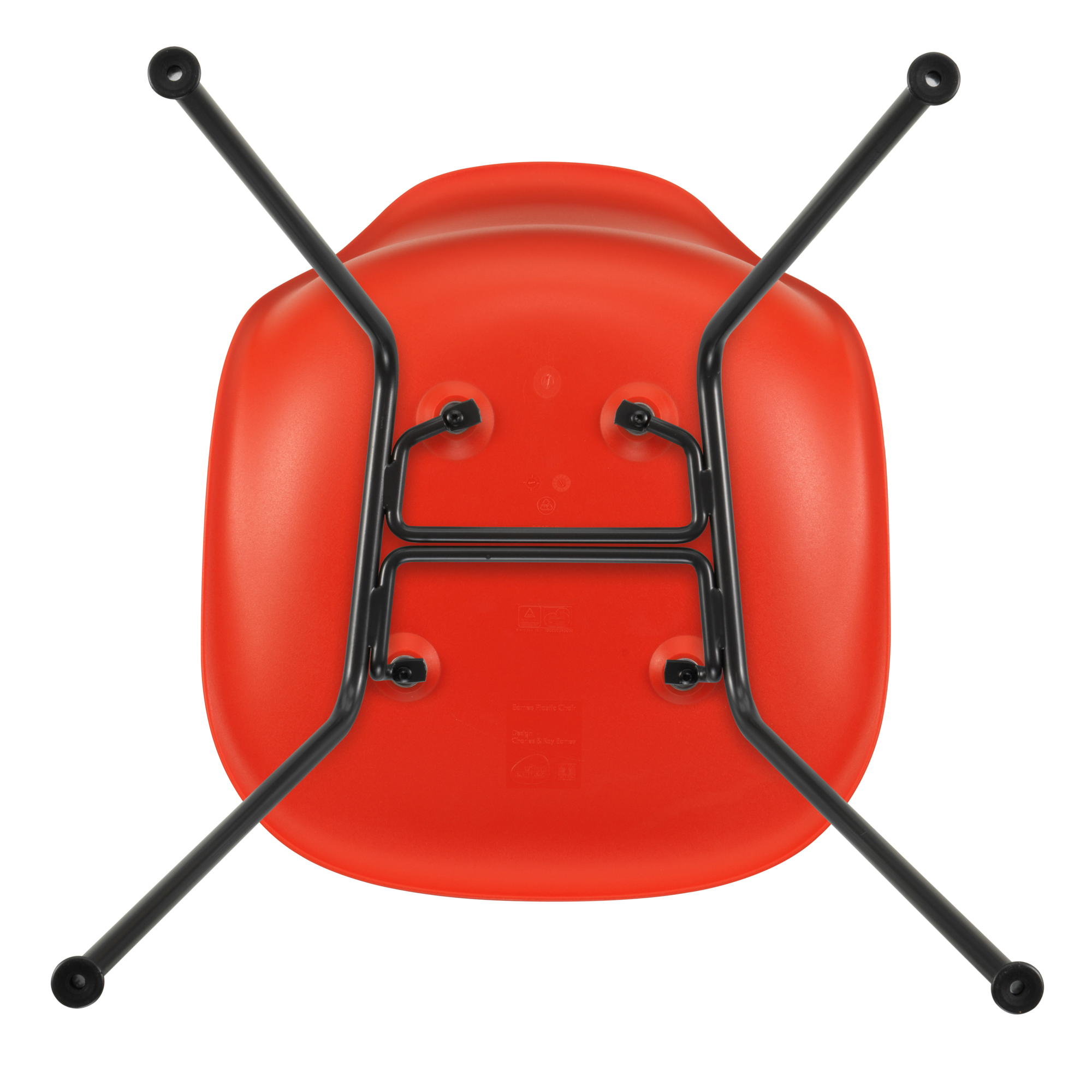 Vitra Eetkamerstoel DSX RE zwart