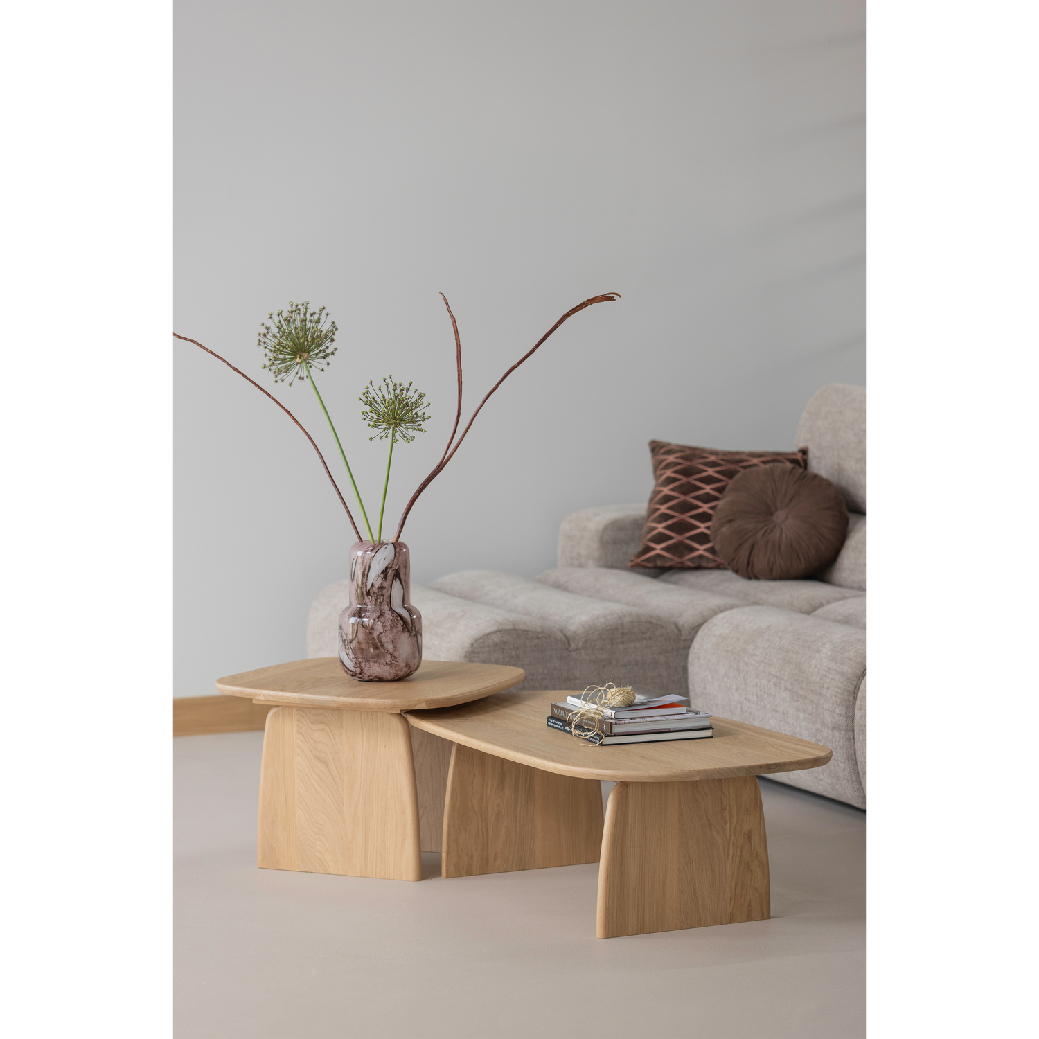 Tablo salontafel 110 cm eiken transparant [fsc]