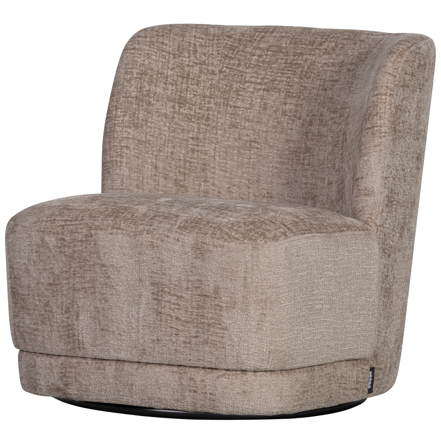 Atty draaifauteuil grove melange grijs [fsc]