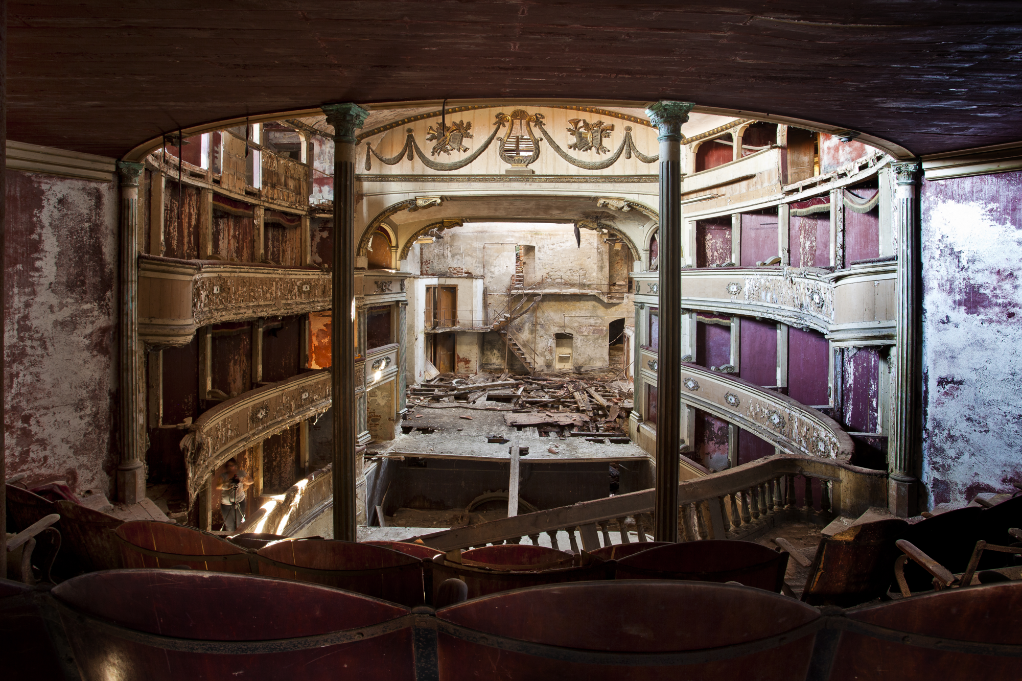 Foto op plexiglas Theatre Balcony