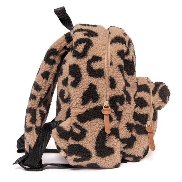 Rugtas teddy Leopard