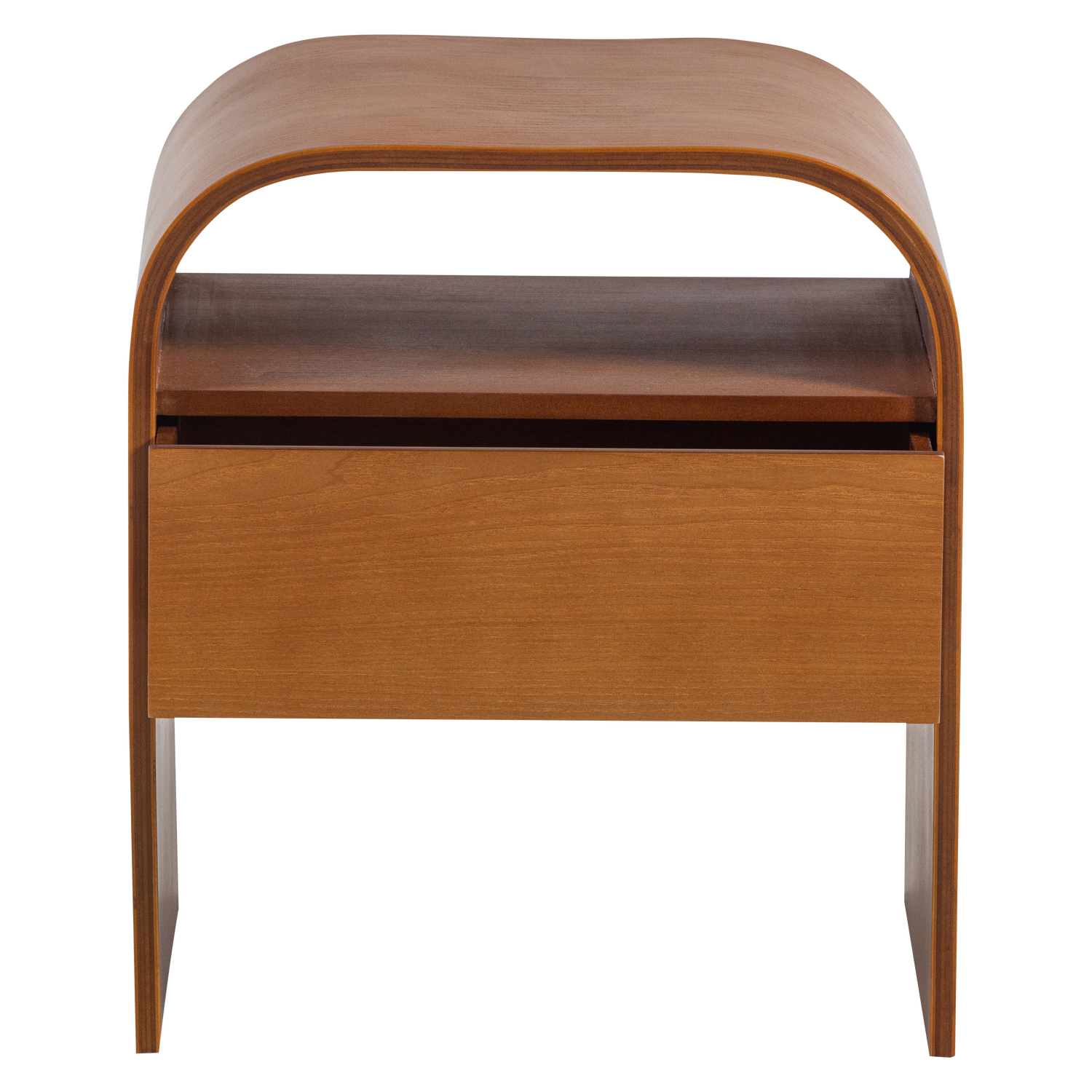 Momo nachtkastje/bijzettafel hout bruin [fsc]