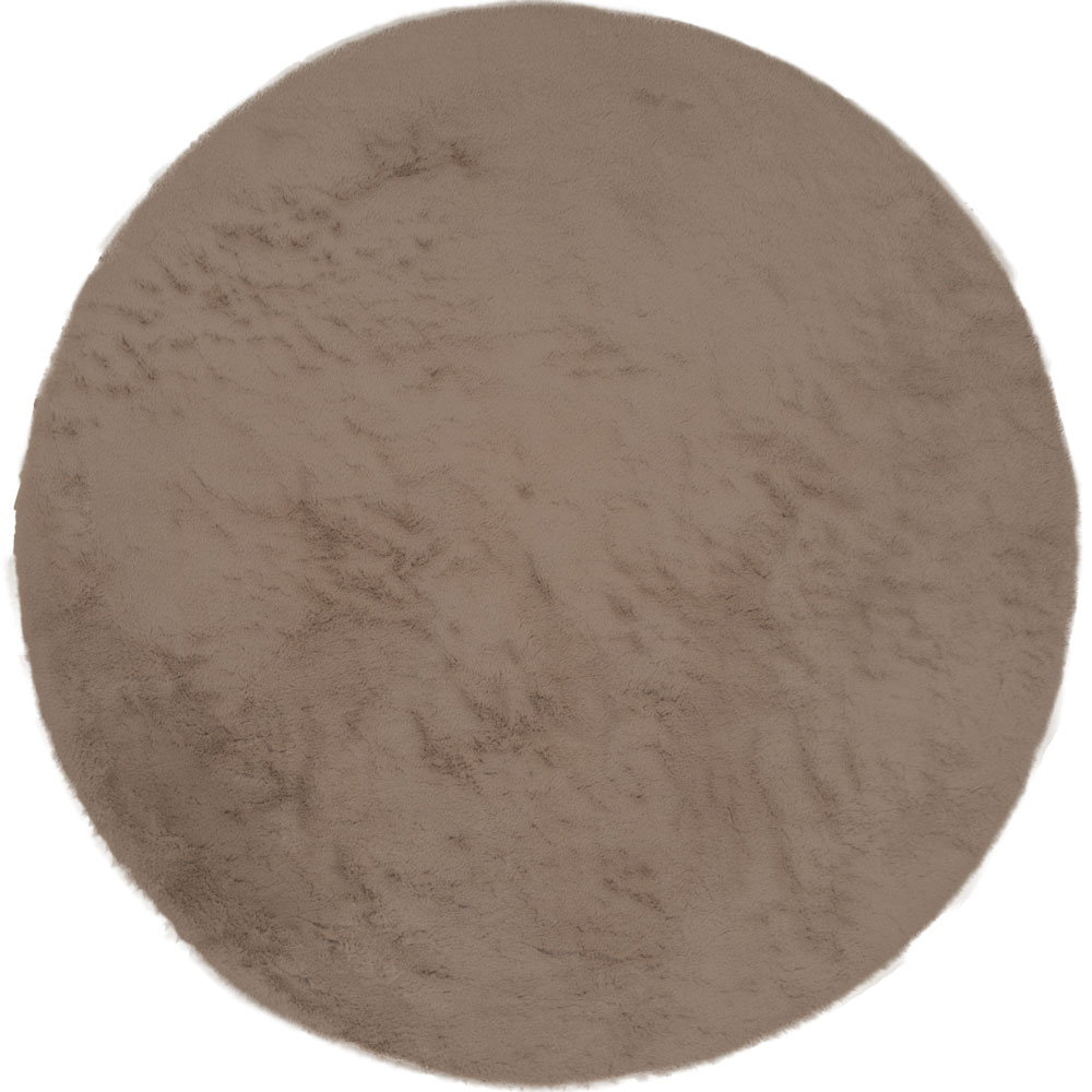 Vloerkleed Velluto Choco Rond