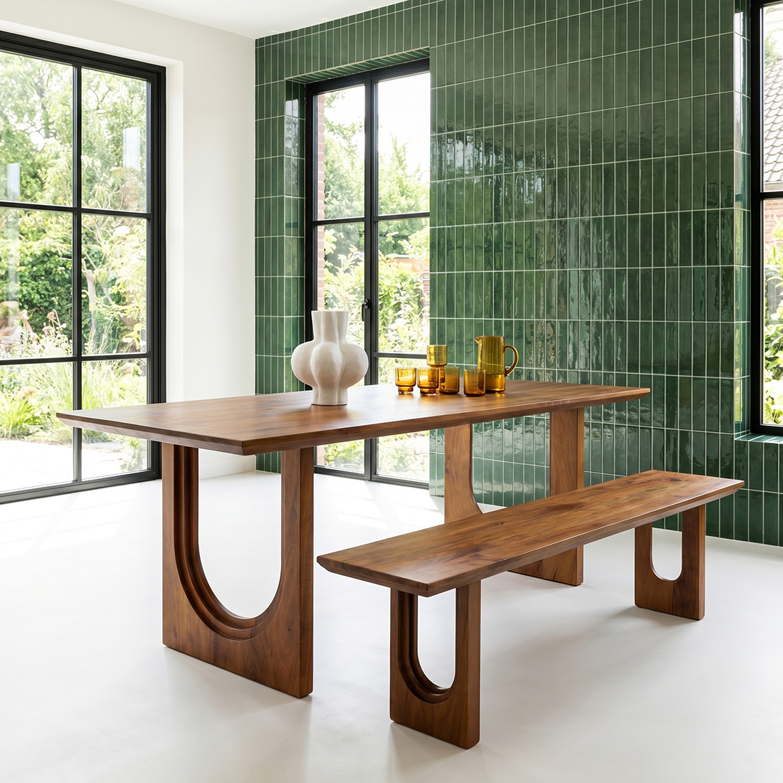 Eettafel Bullnose Chamfered