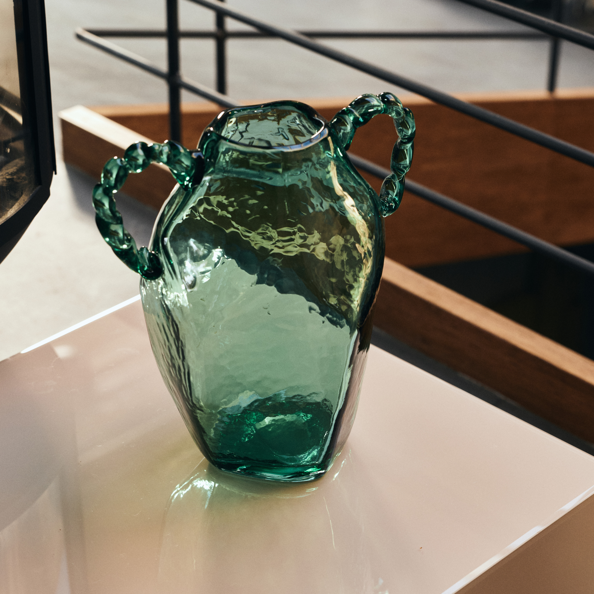 HKliving Vaas Nienke Sikkema Gemstone Amfora sapphire