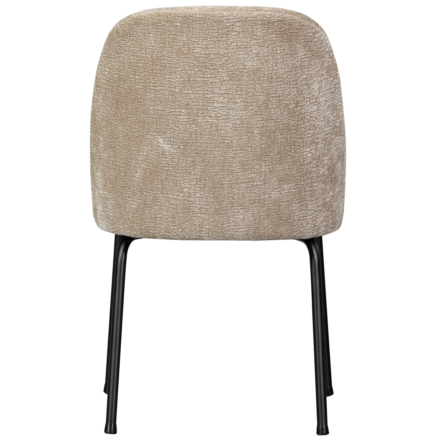 Vogue eetkamerstoel structure velvet brass