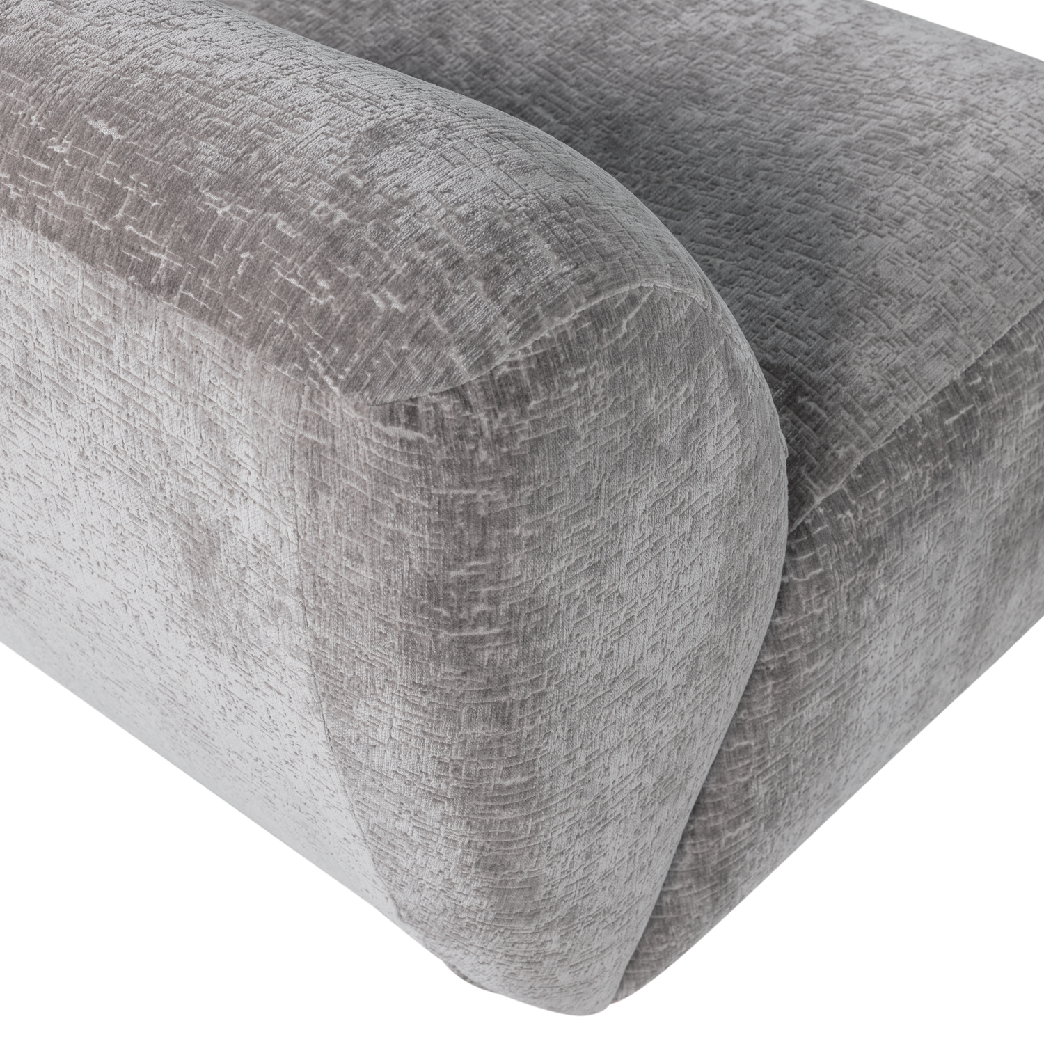 Nomu fauteuil grove chenille lichtbruin [fsc]